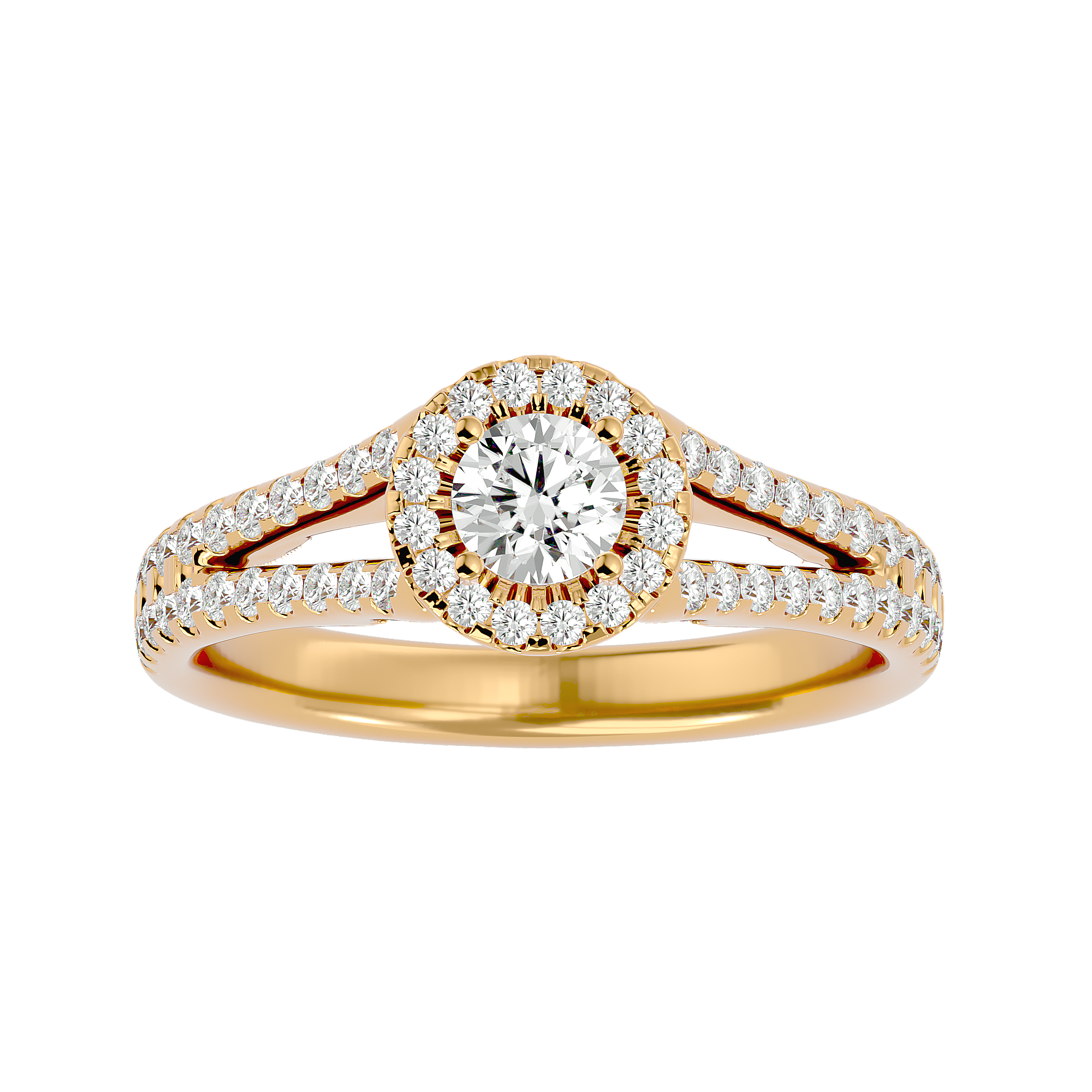 HOH Jolie Diamond Halo Ring