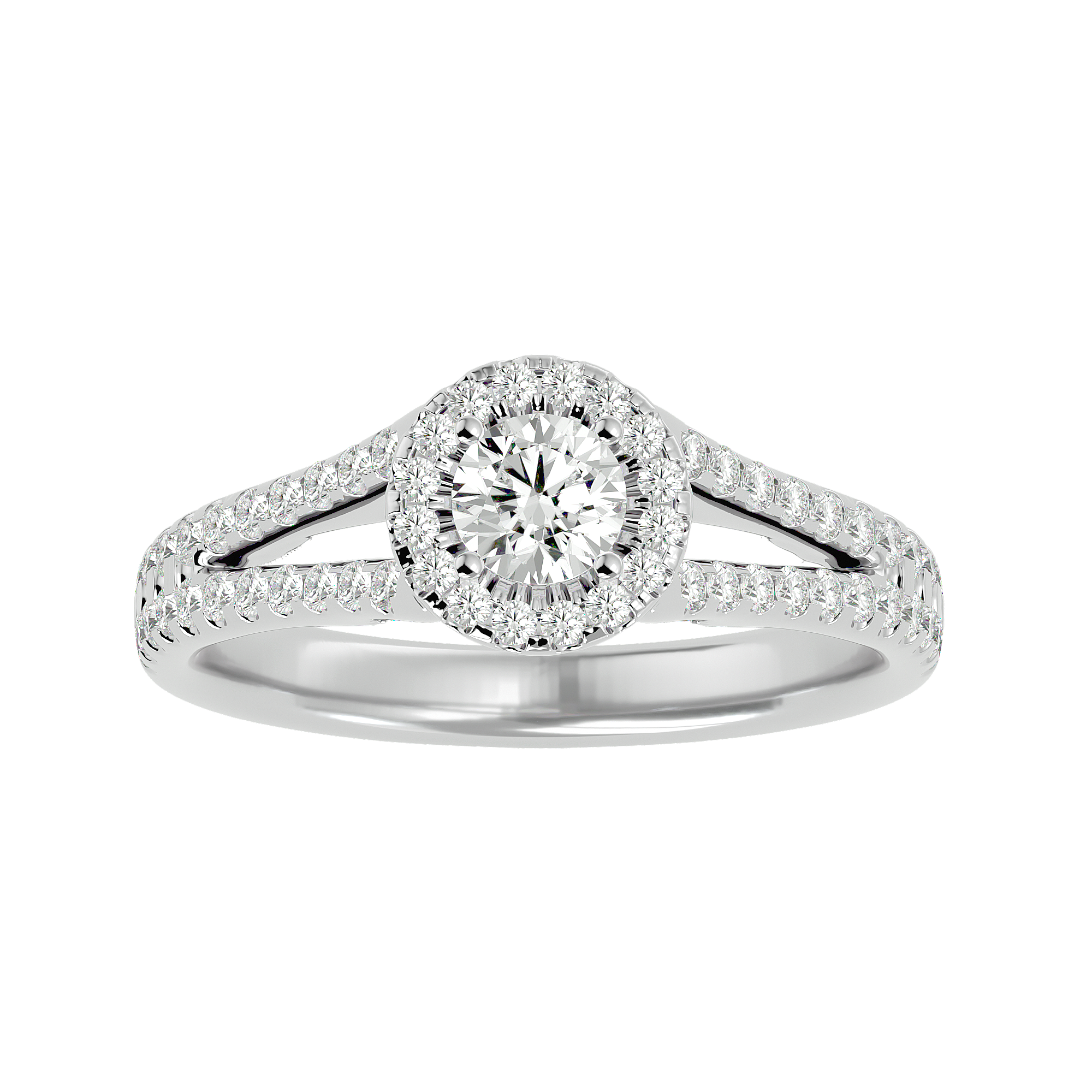 HOH Jolie Diamond Halo Ring