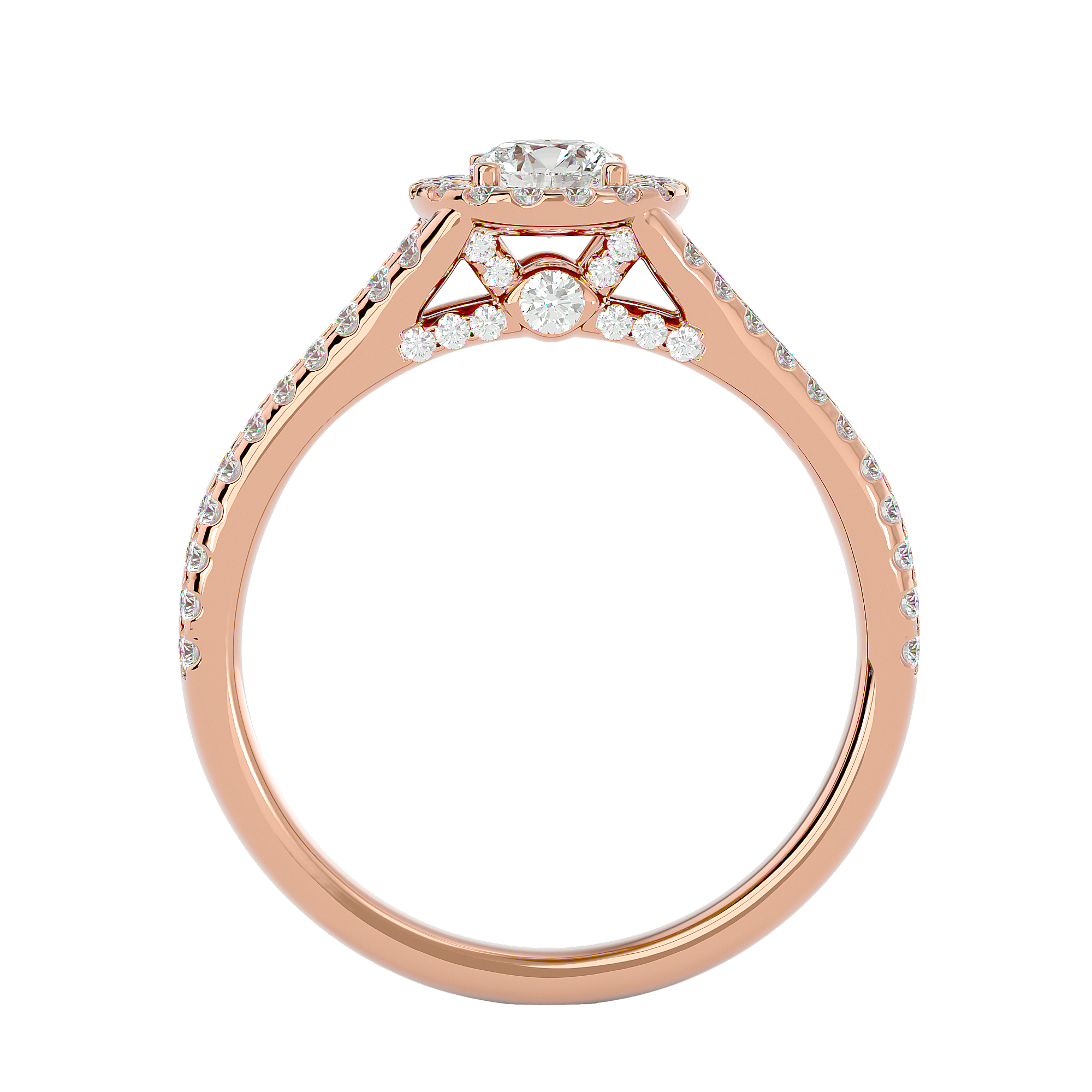 HOH Jolie Diamond Halo Ring