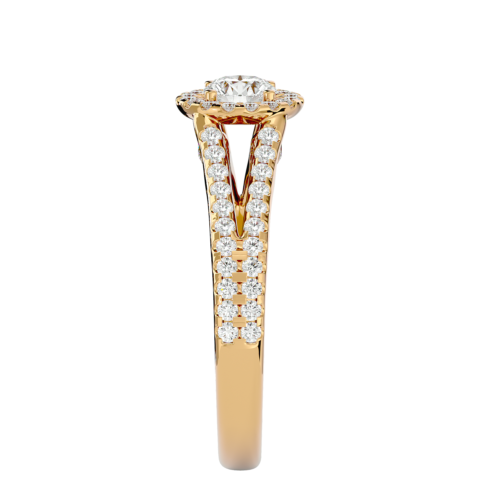 HOH Jolie Diamond Halo Ring