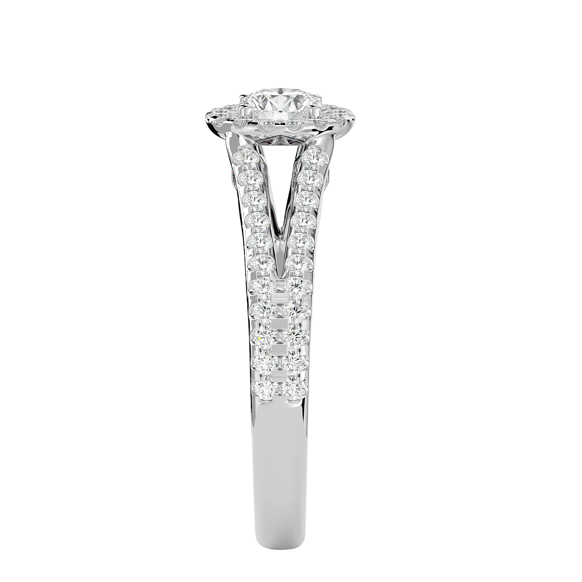 HOH Jolie Diamond Halo Ring