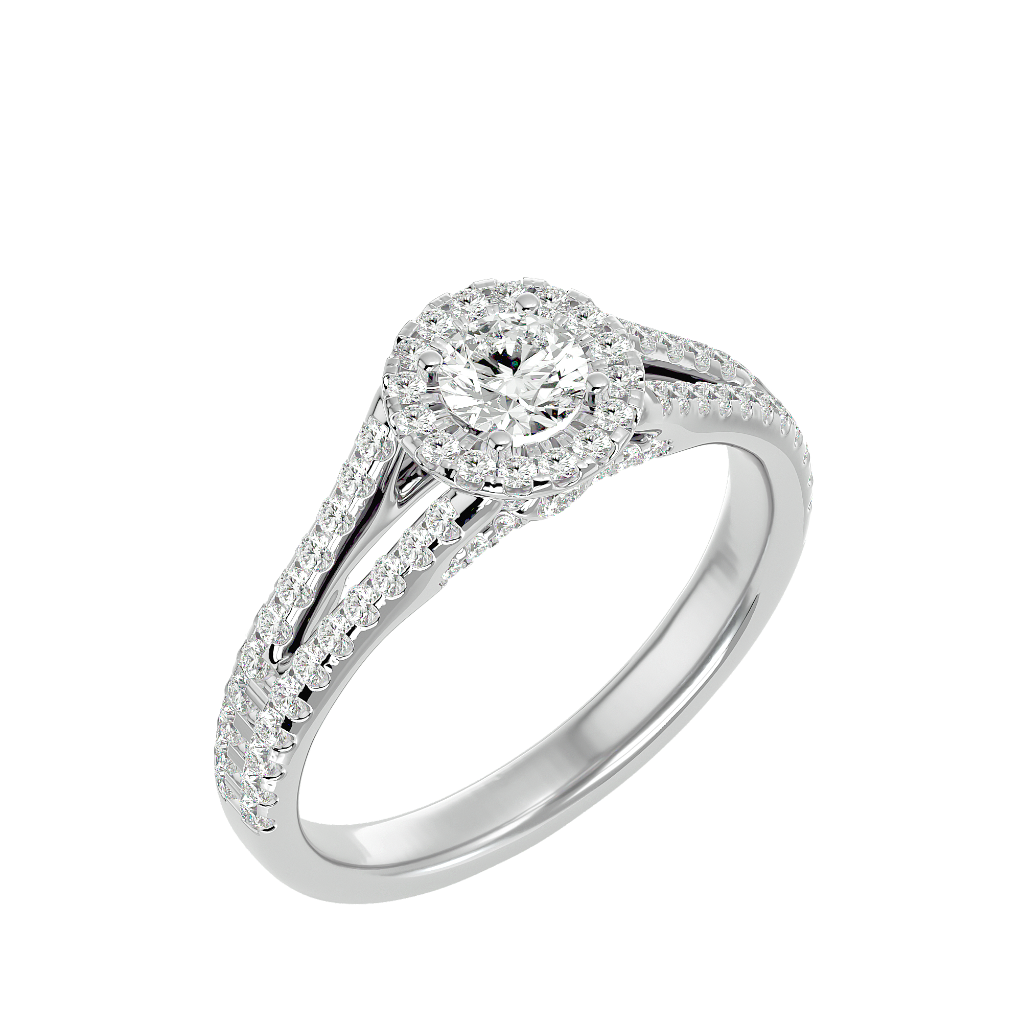 HOH Jolie Diamond Halo Ring