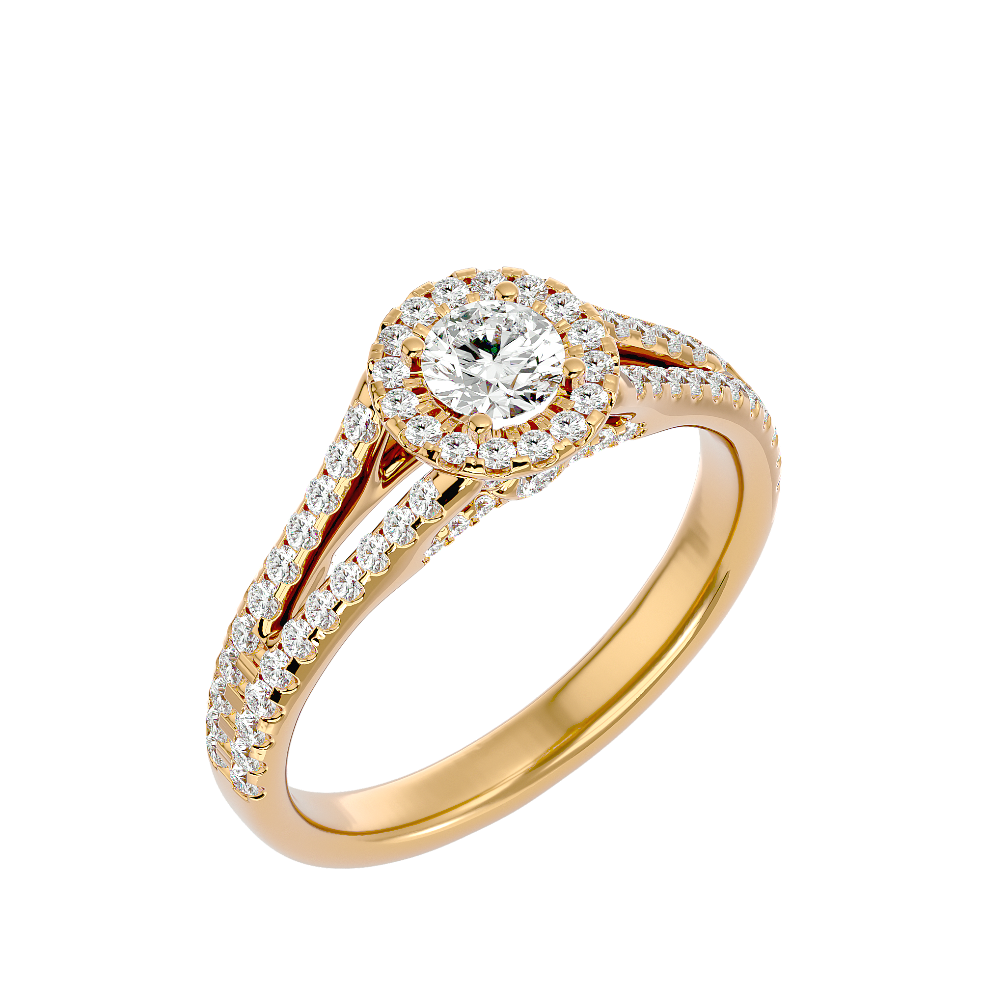HOH Jolie Diamond Halo Ring