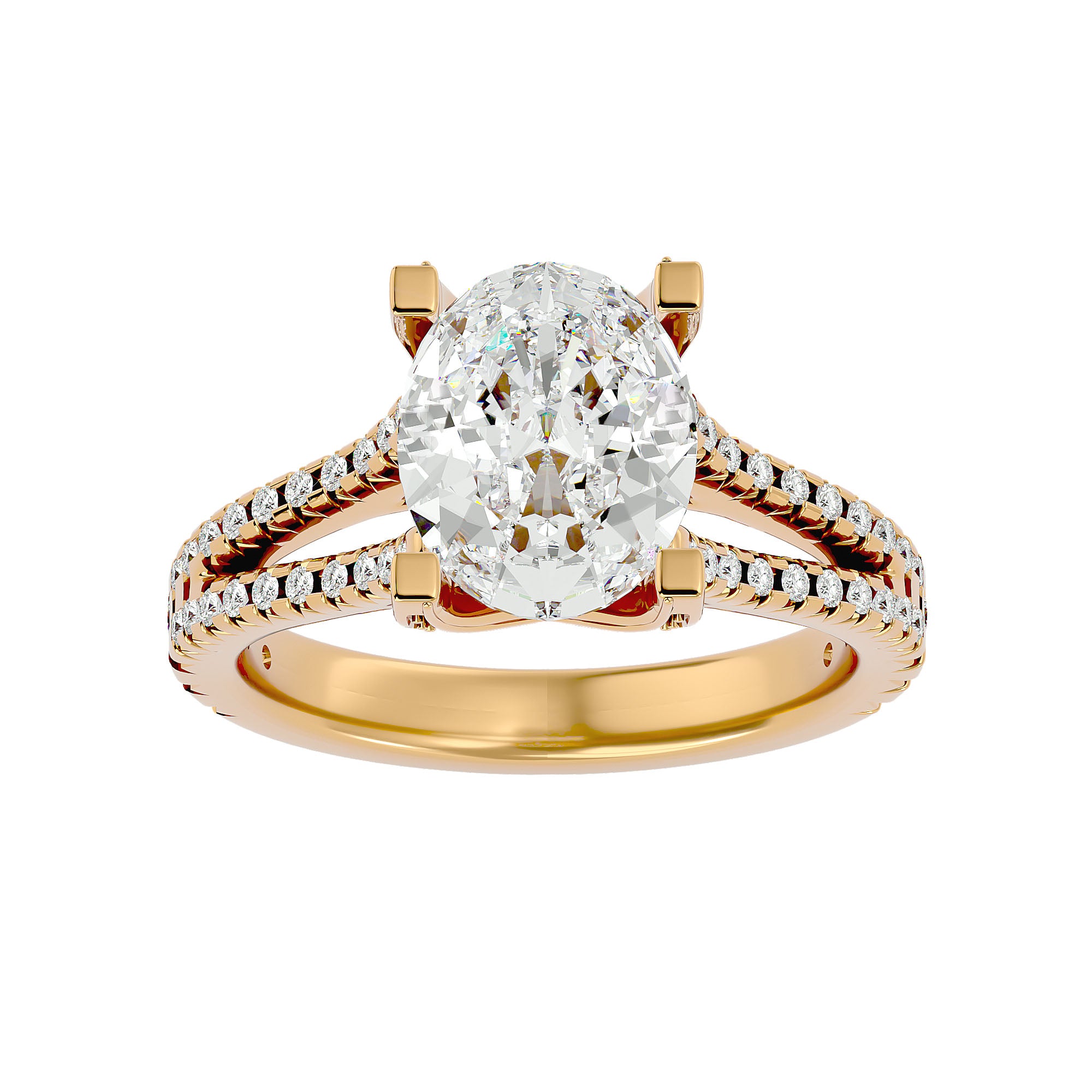 HOH Geraldo Diamond Solitaire Ring