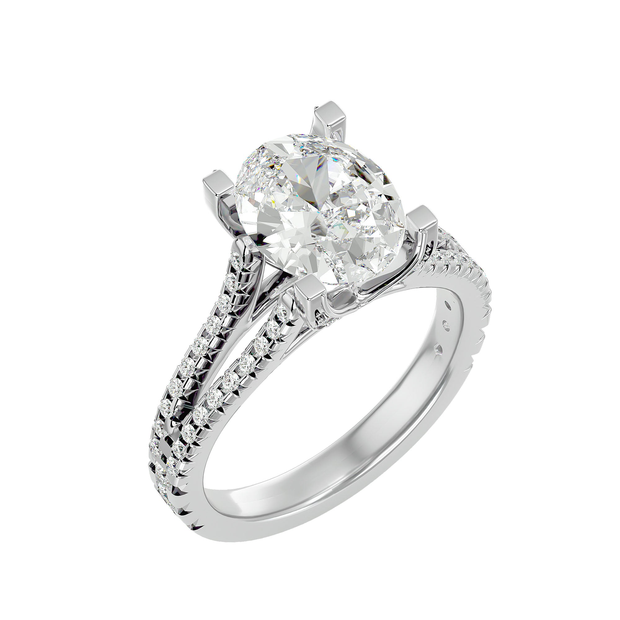HOH Geraldo Diamond Solitaire Ring