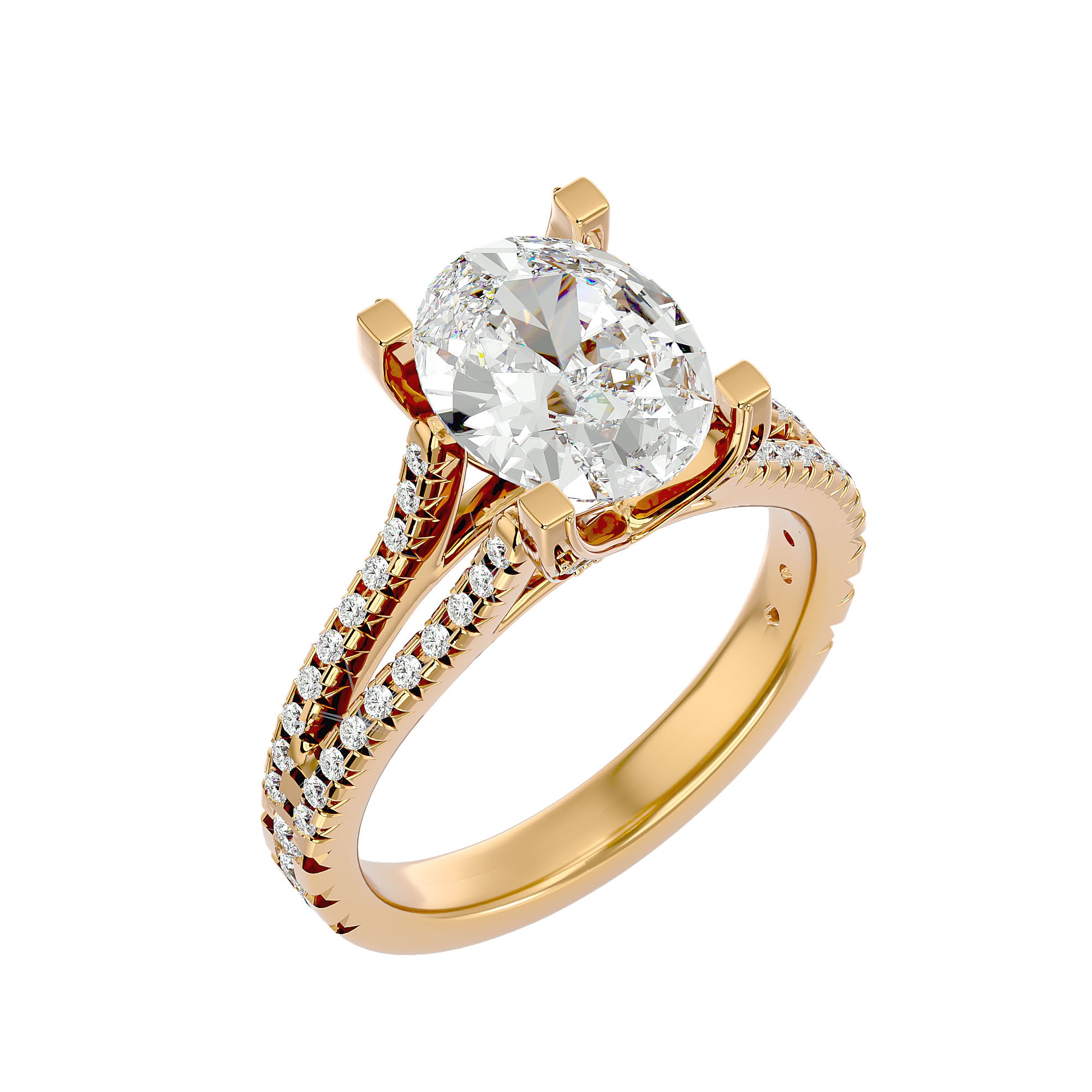 HOH Geraldo Diamond Solitaire Ring