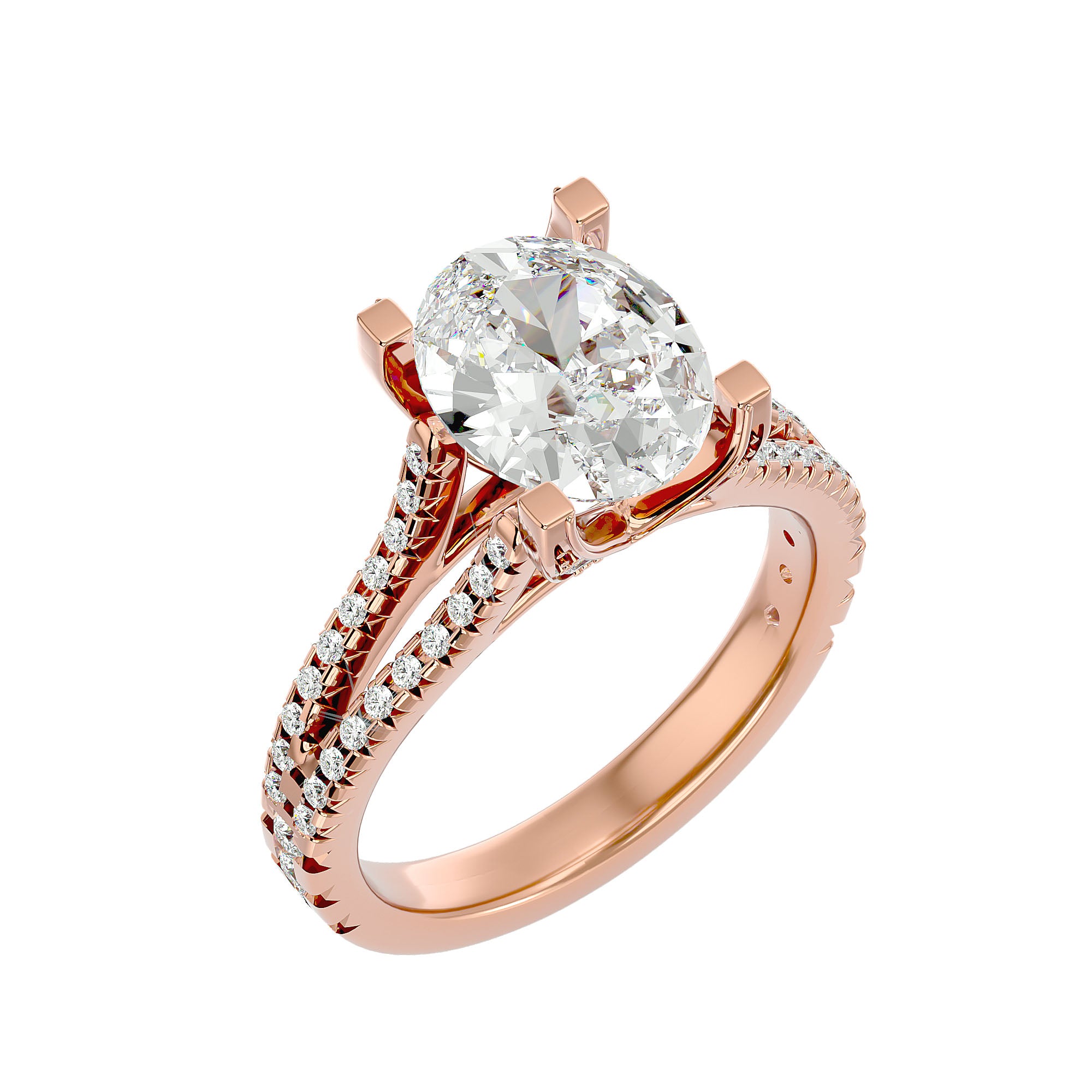 HOH Geraldo Diamond Solitaire Ring