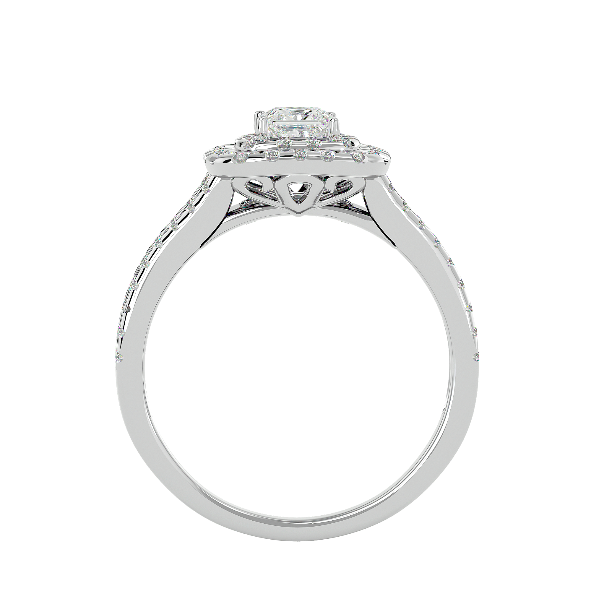 HOH Evianna Diamond Halo Ring
