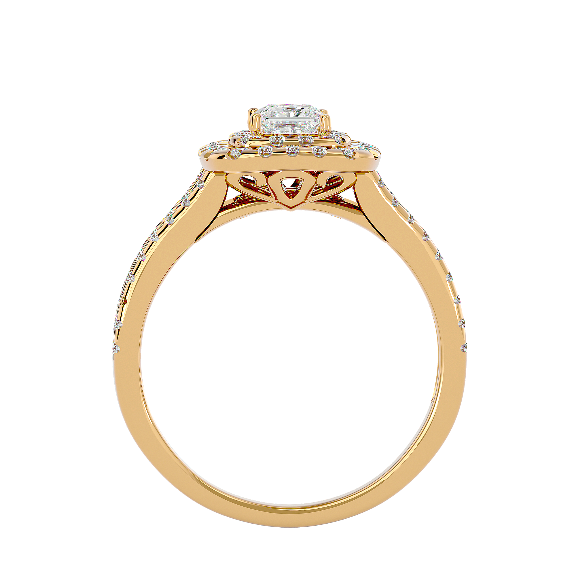 HOH Evianna Diamond Halo Ring