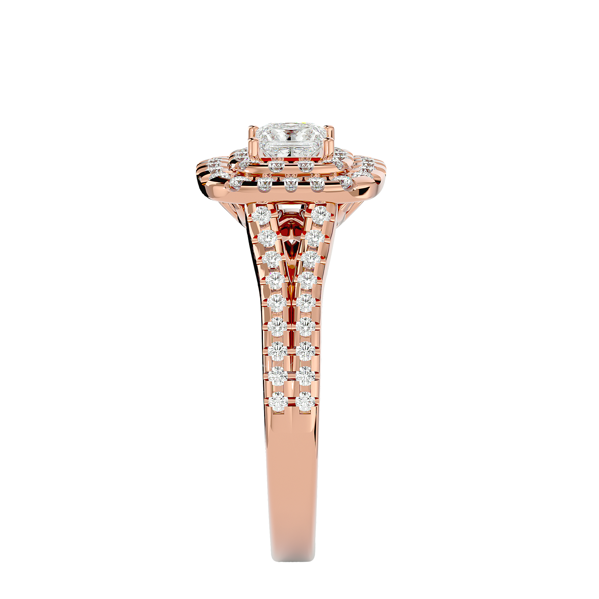 HOH Evianna Diamond Halo Ring