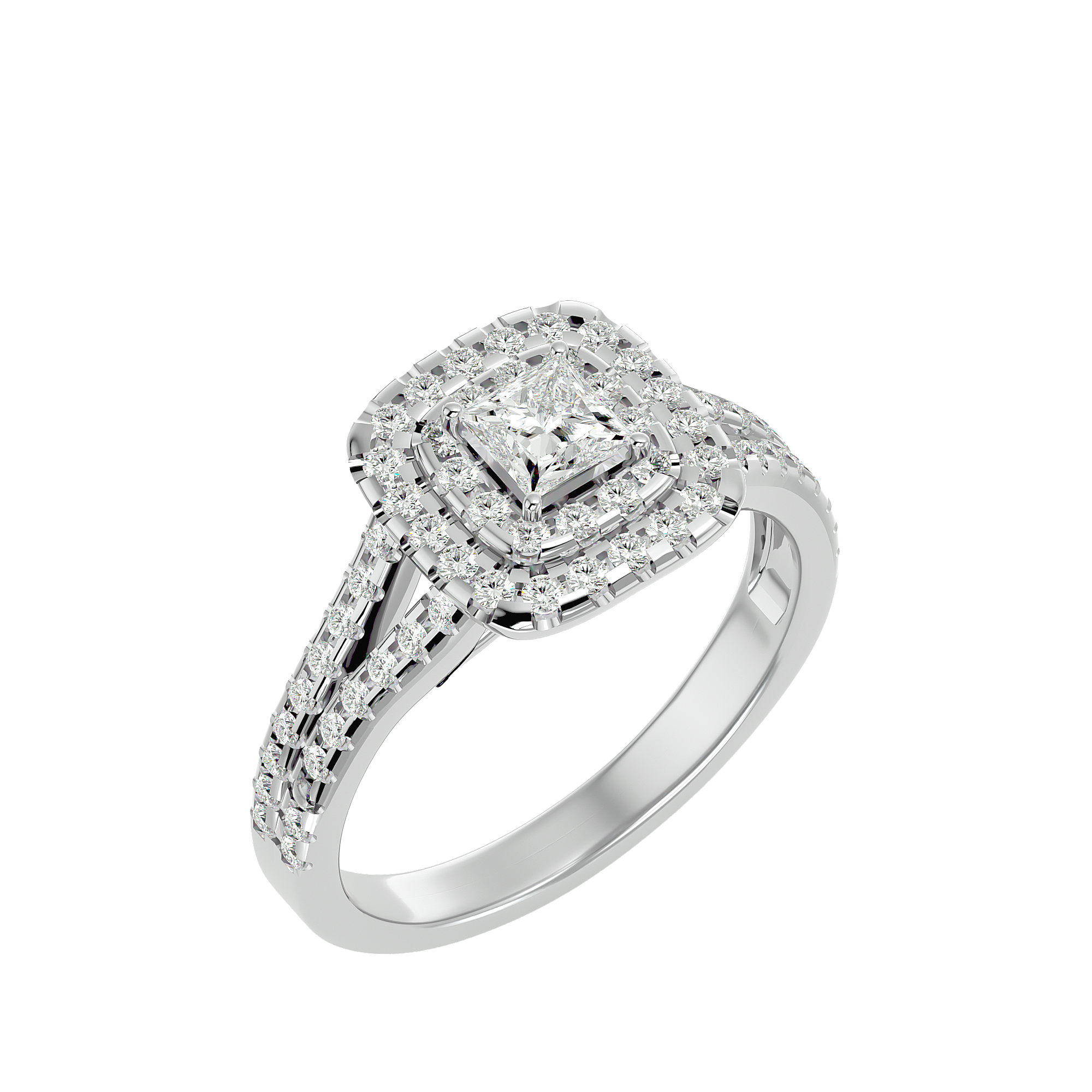 HOH Evianna Diamond Halo Ring