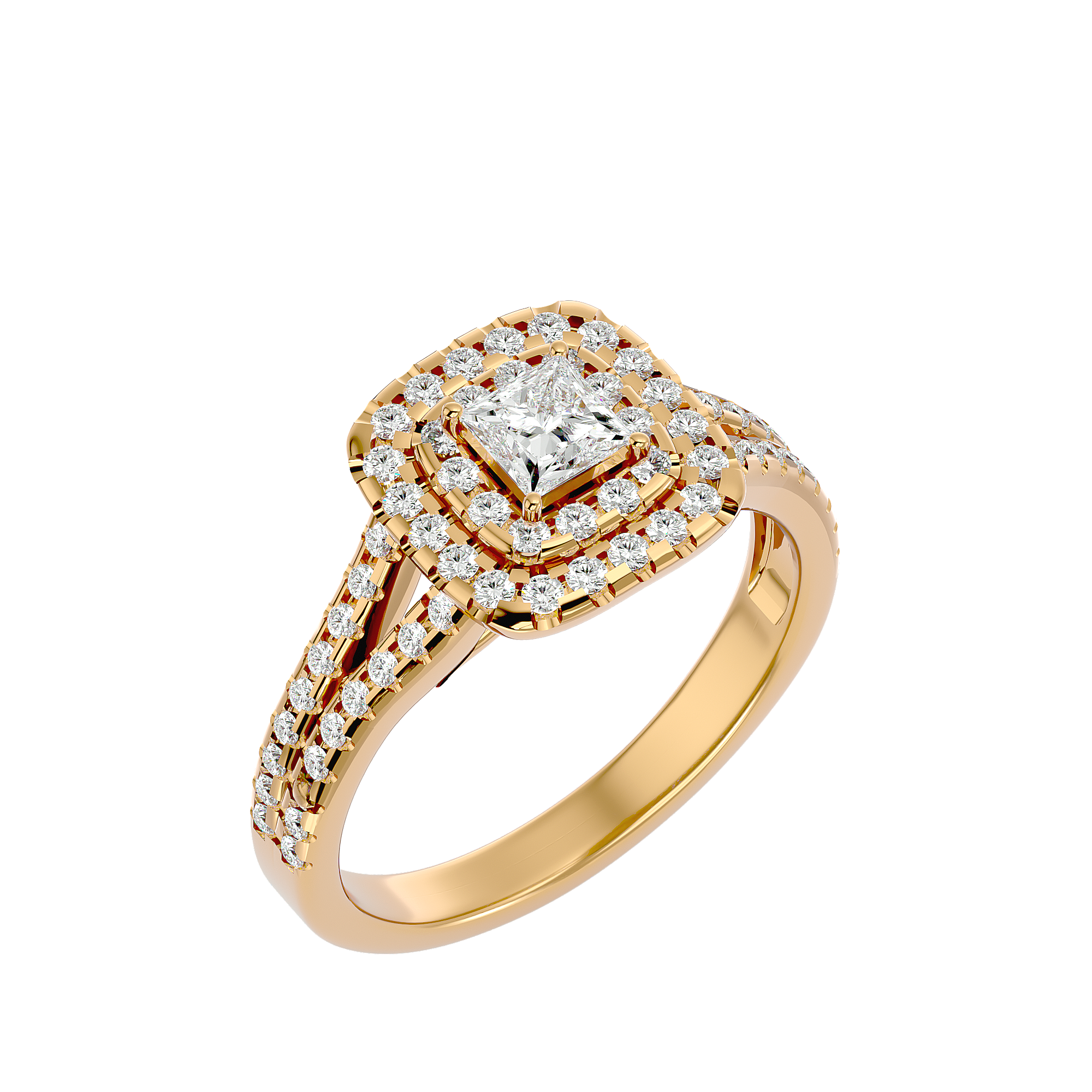 HOH Evianna Diamond Halo Ring