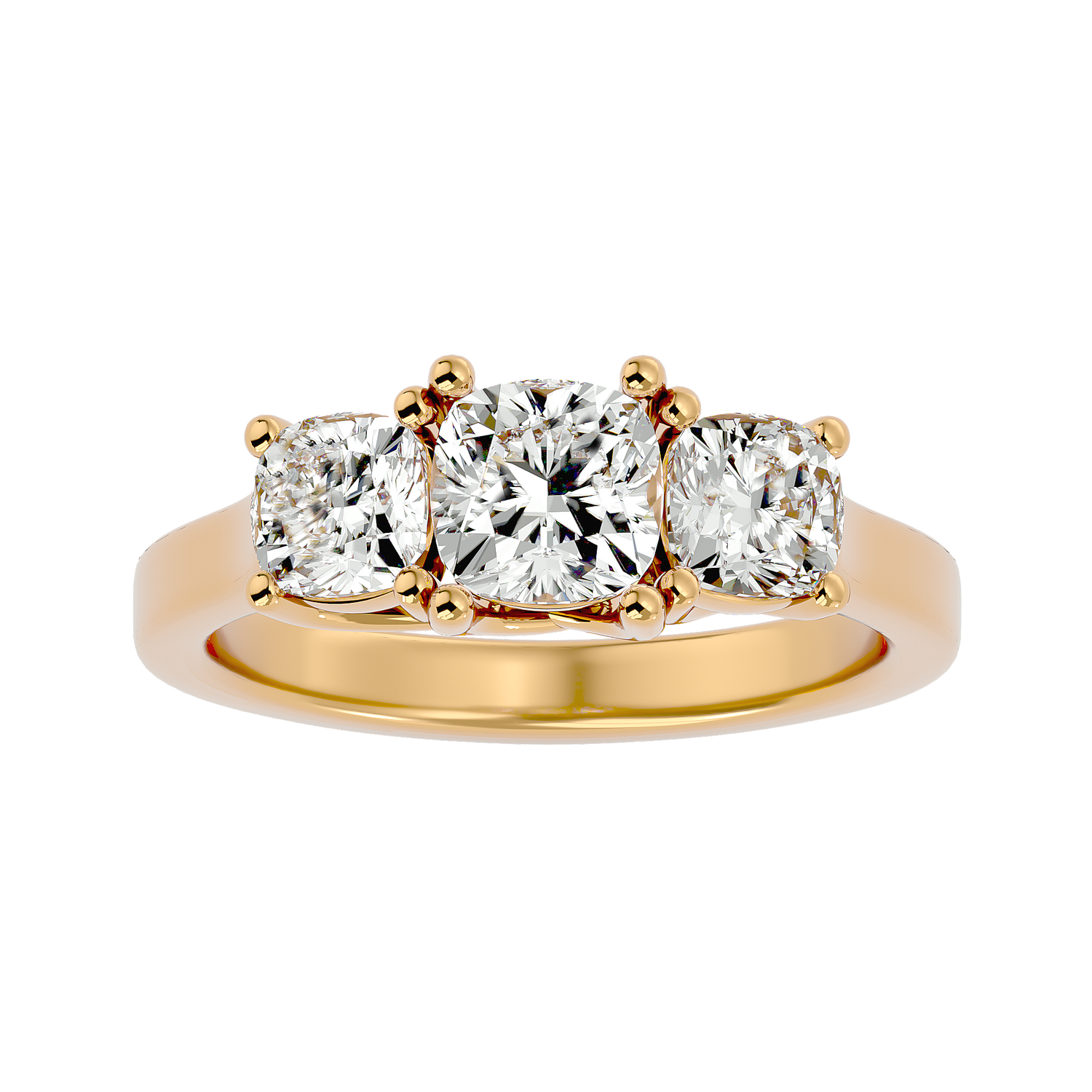 HOH Eva Diamond Three Stone Ring