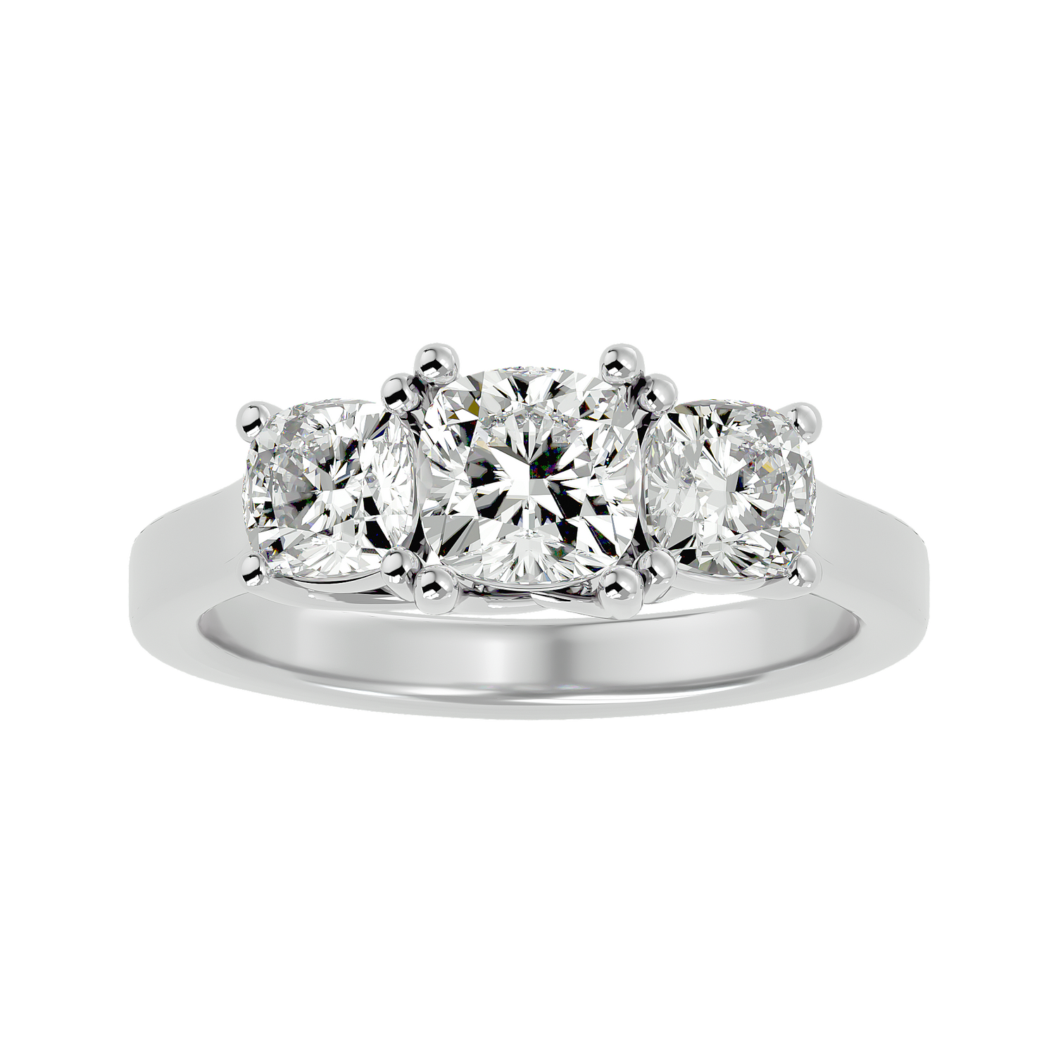 HOH Eva Diamond Three Stone Ring