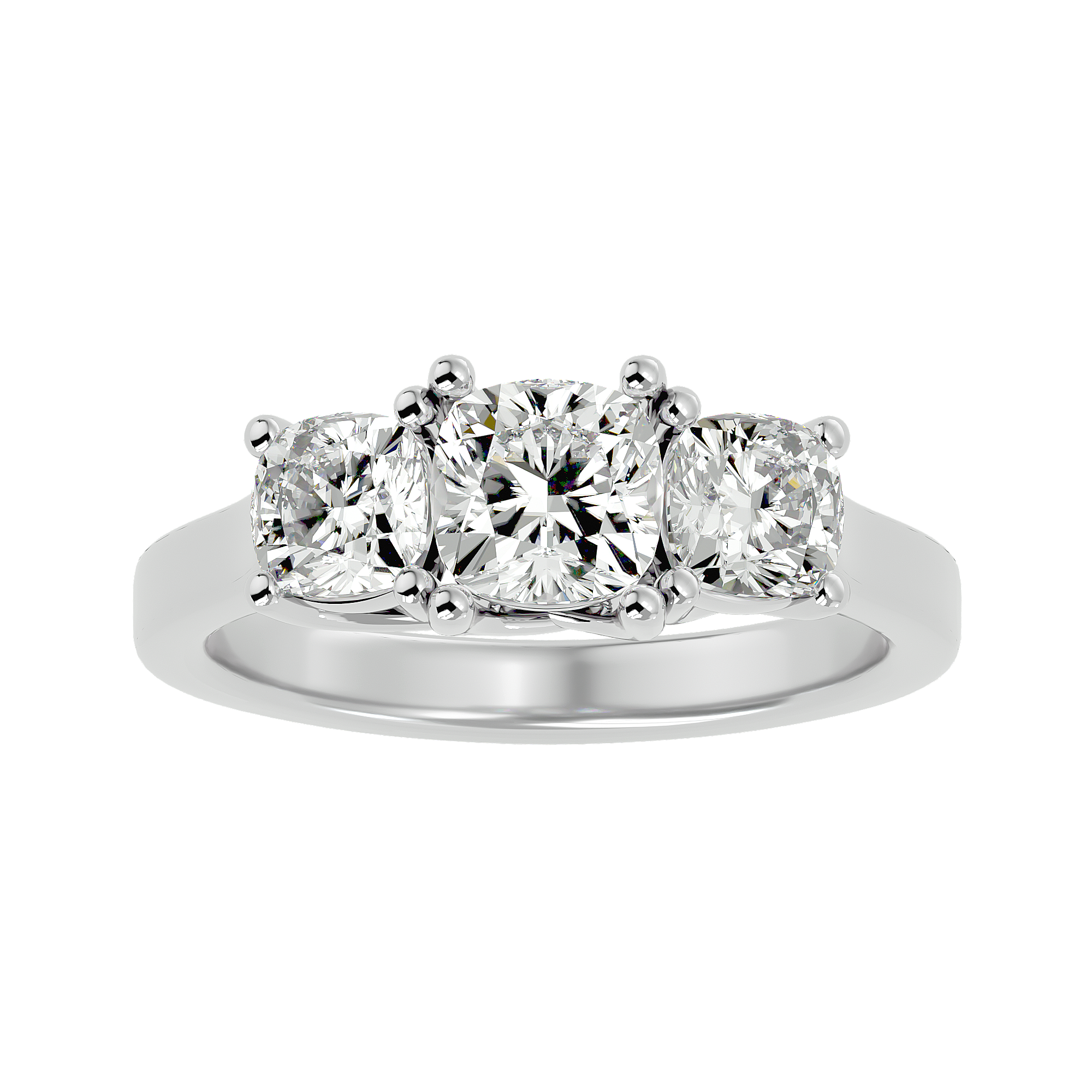 HOH Eva Diamond Three Stone Ring