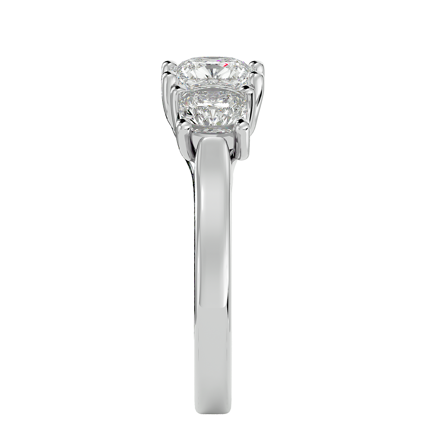 HOH Eva Diamond Three Stone Ring