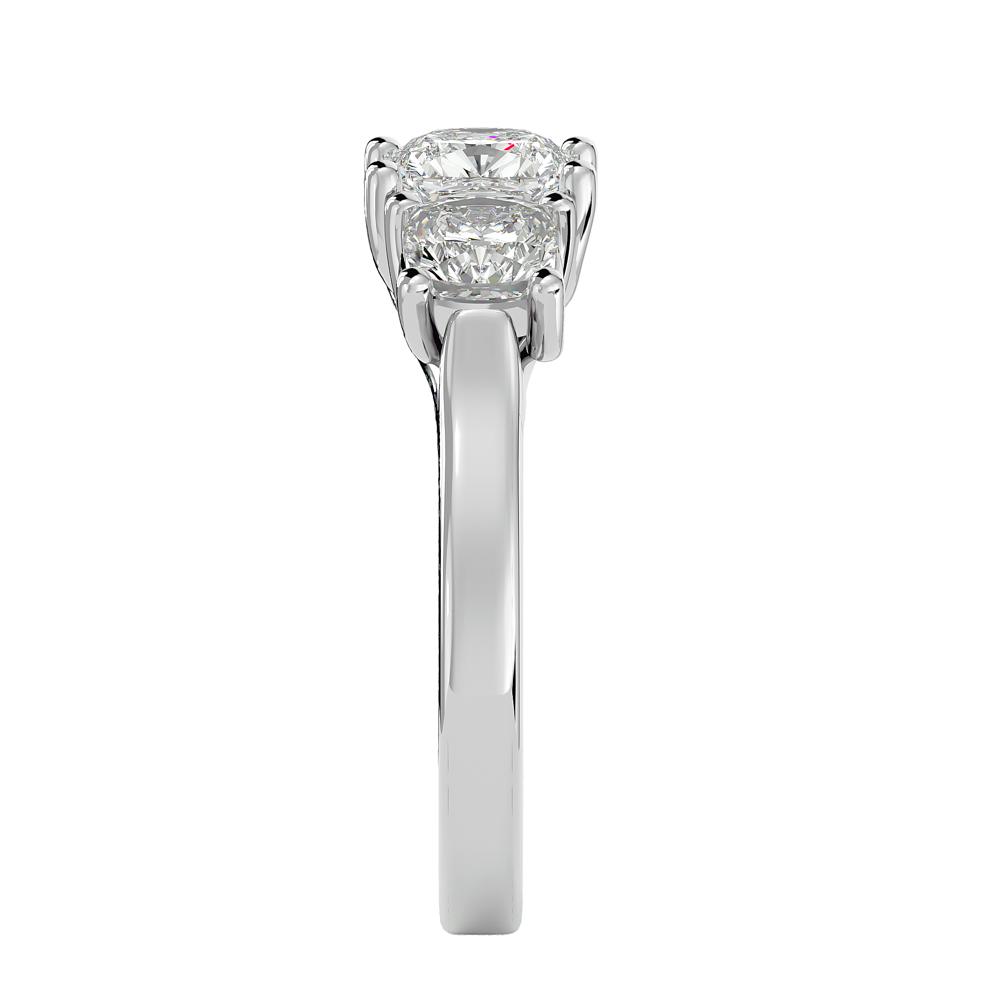 HOH Eva Diamond Three Stone Ring