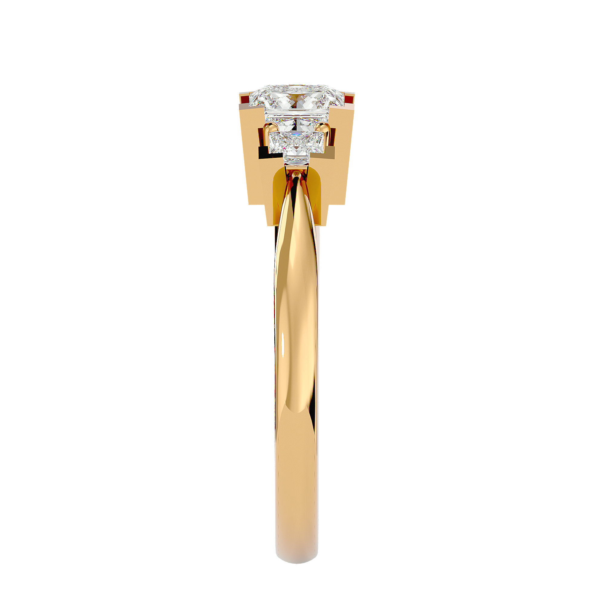 HOH Melrose Diamond Three Stone Ring