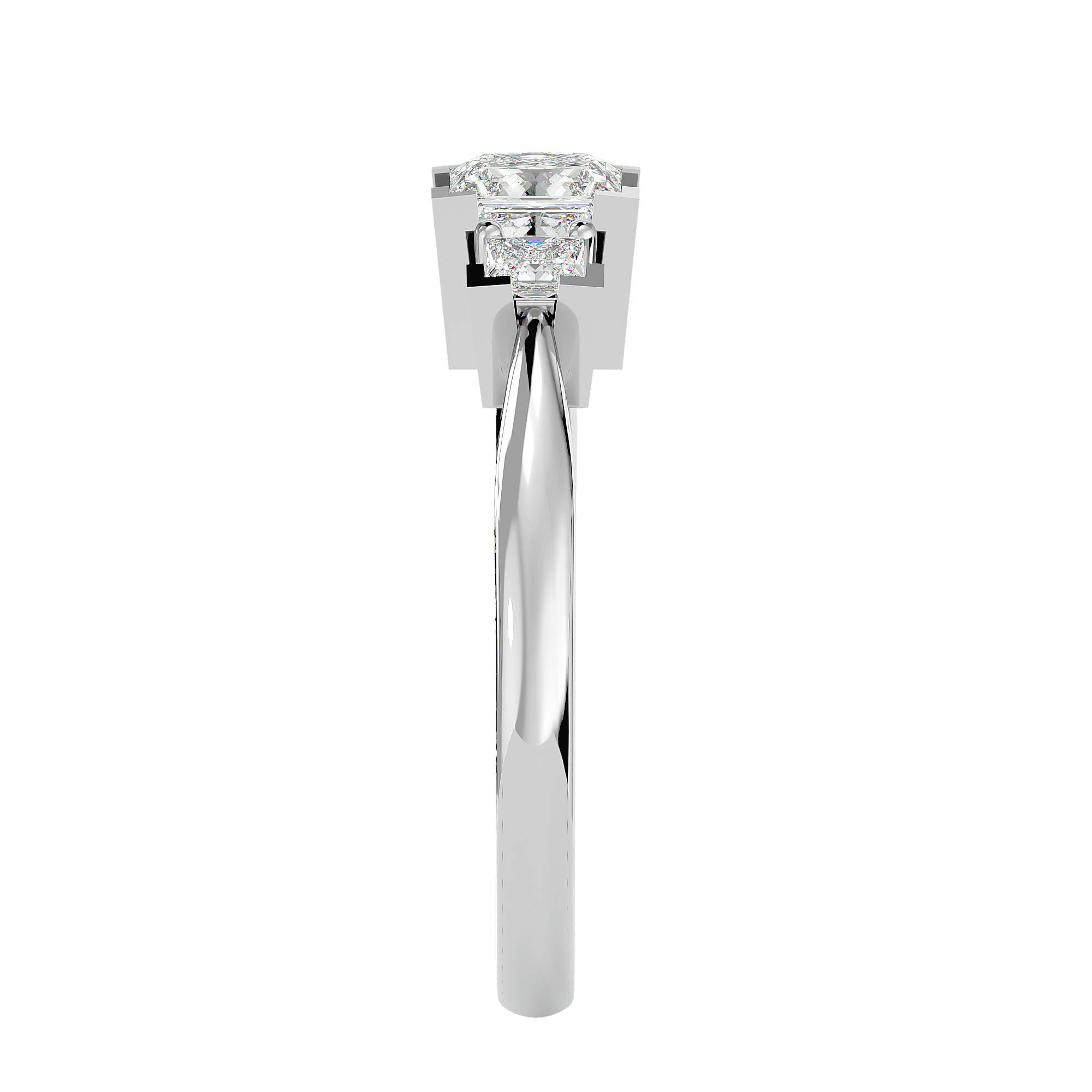 HOH Melrose Diamond Three Stone Ring