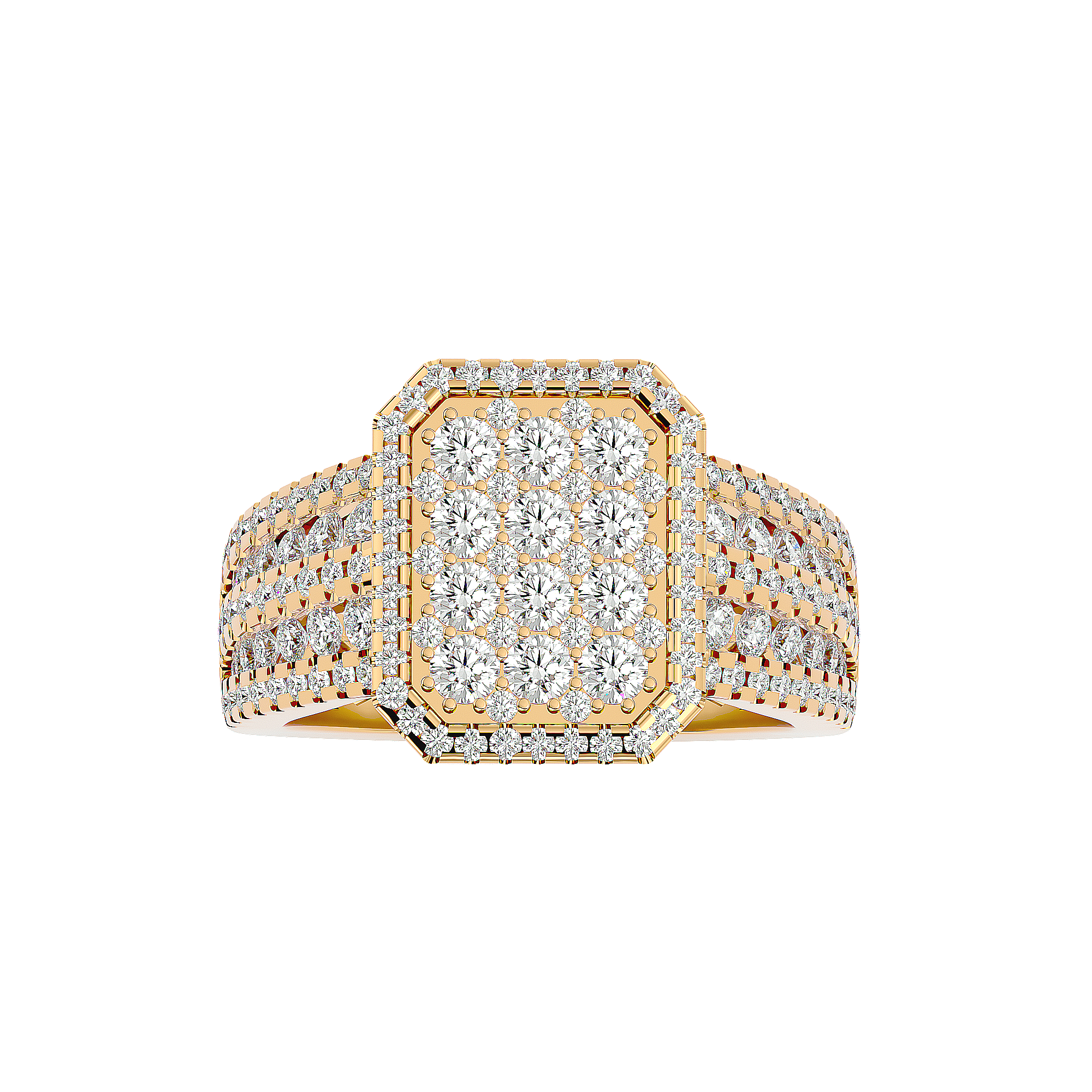 HOH Nathan Diamond Mens Rings
