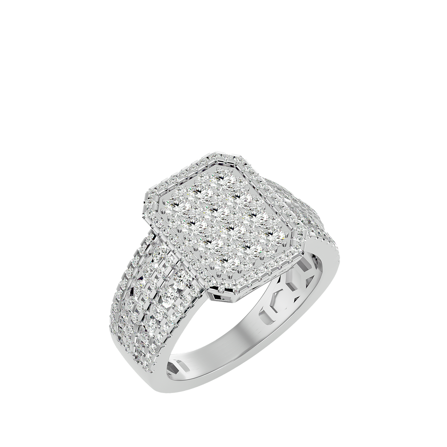 HOH Nathan Diamond Mens Rings