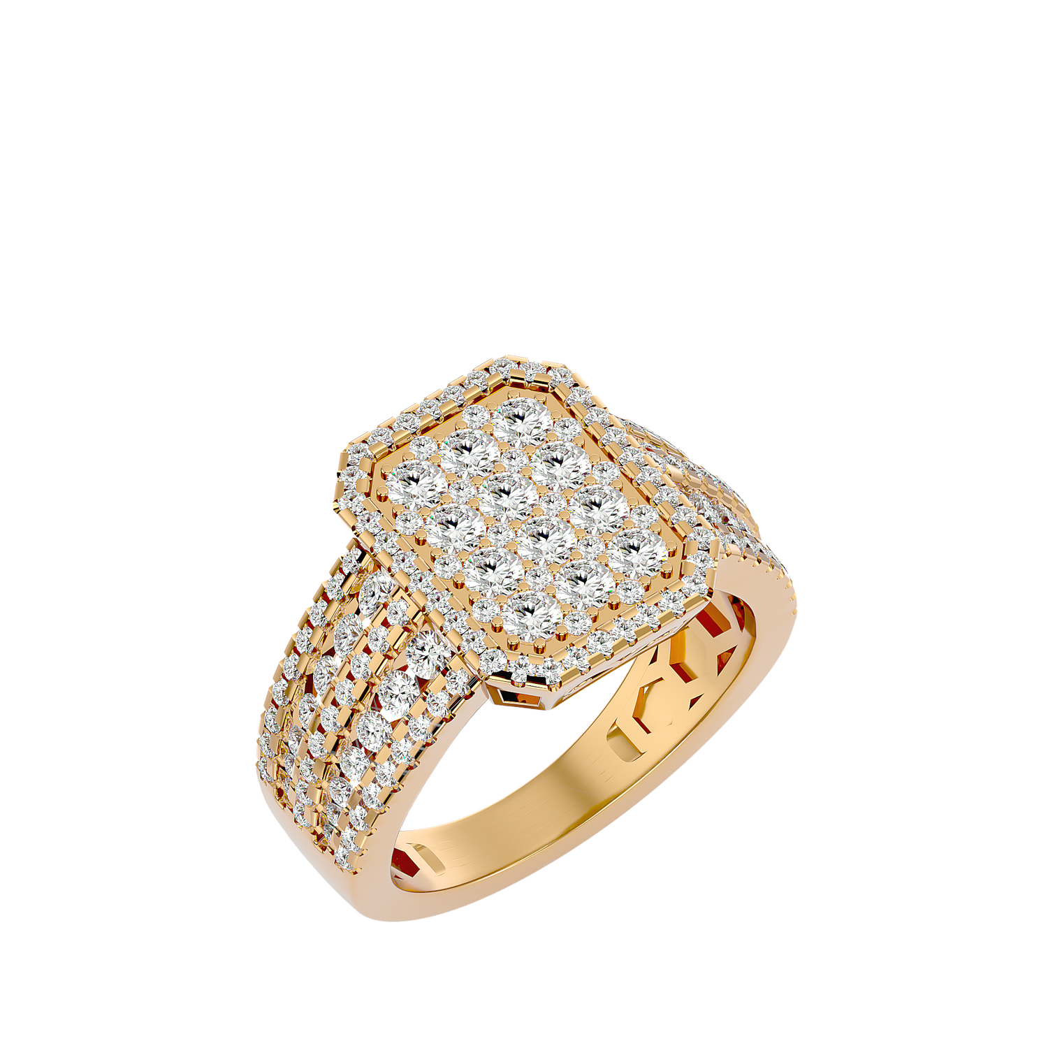 HOH Nathan Diamond Mens Rings