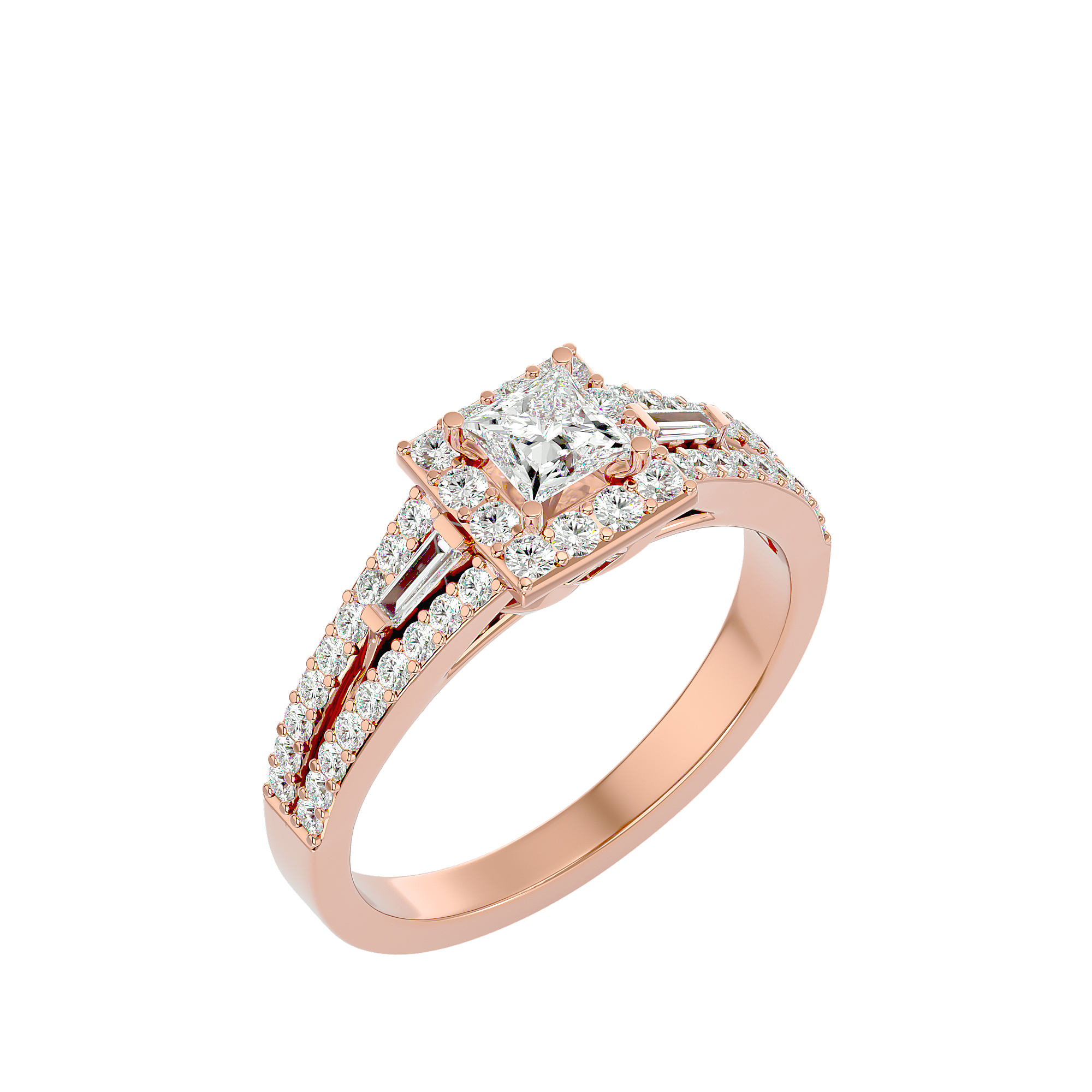 HOH Isabella Diamond Halo Ring