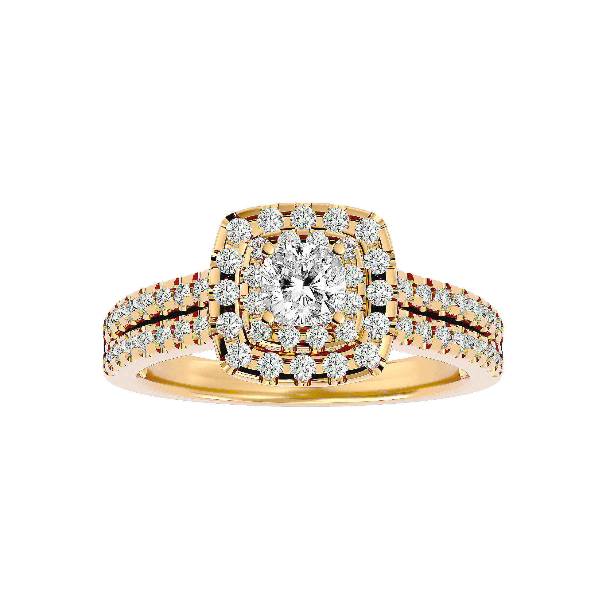 HOH Genevieve Diamond Halo Ring