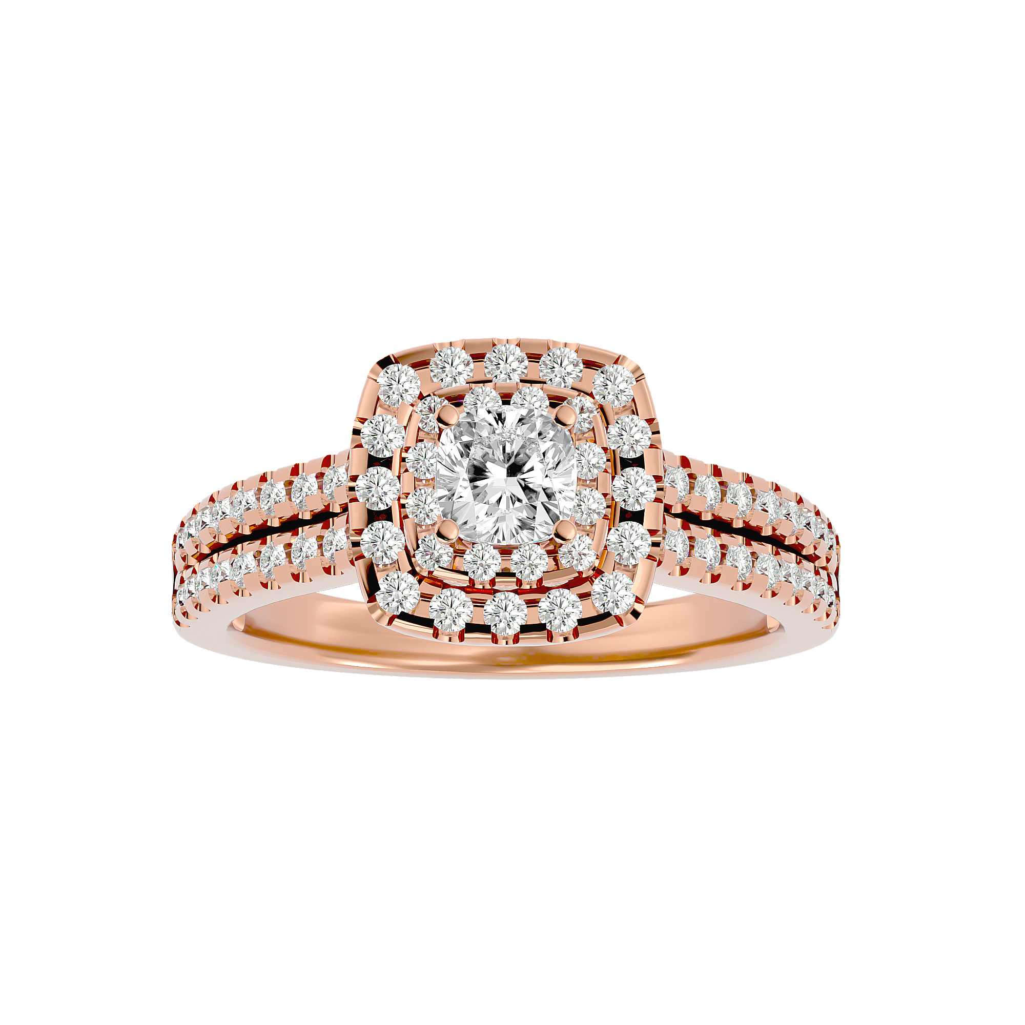 HOH Genevieve Diamond Halo Ring