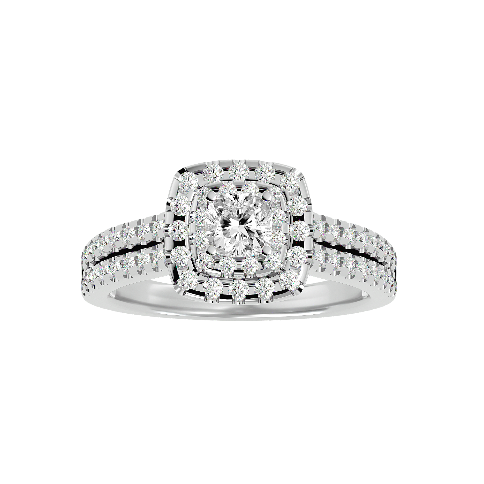 HOH Genevieve Diamond Halo Ring