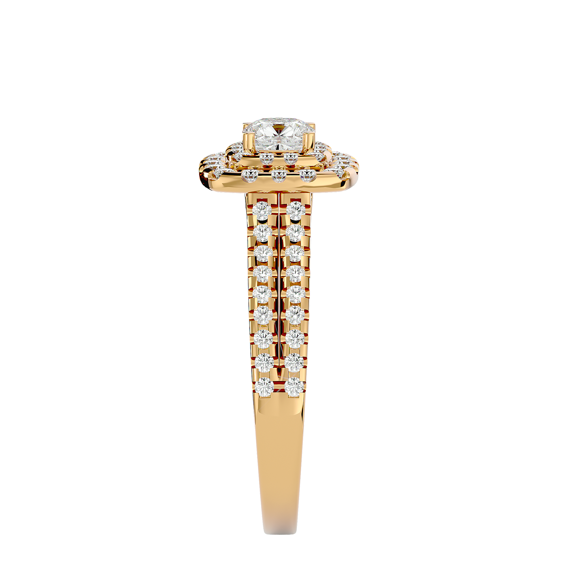 HOH Genevieve Diamond Halo Ring