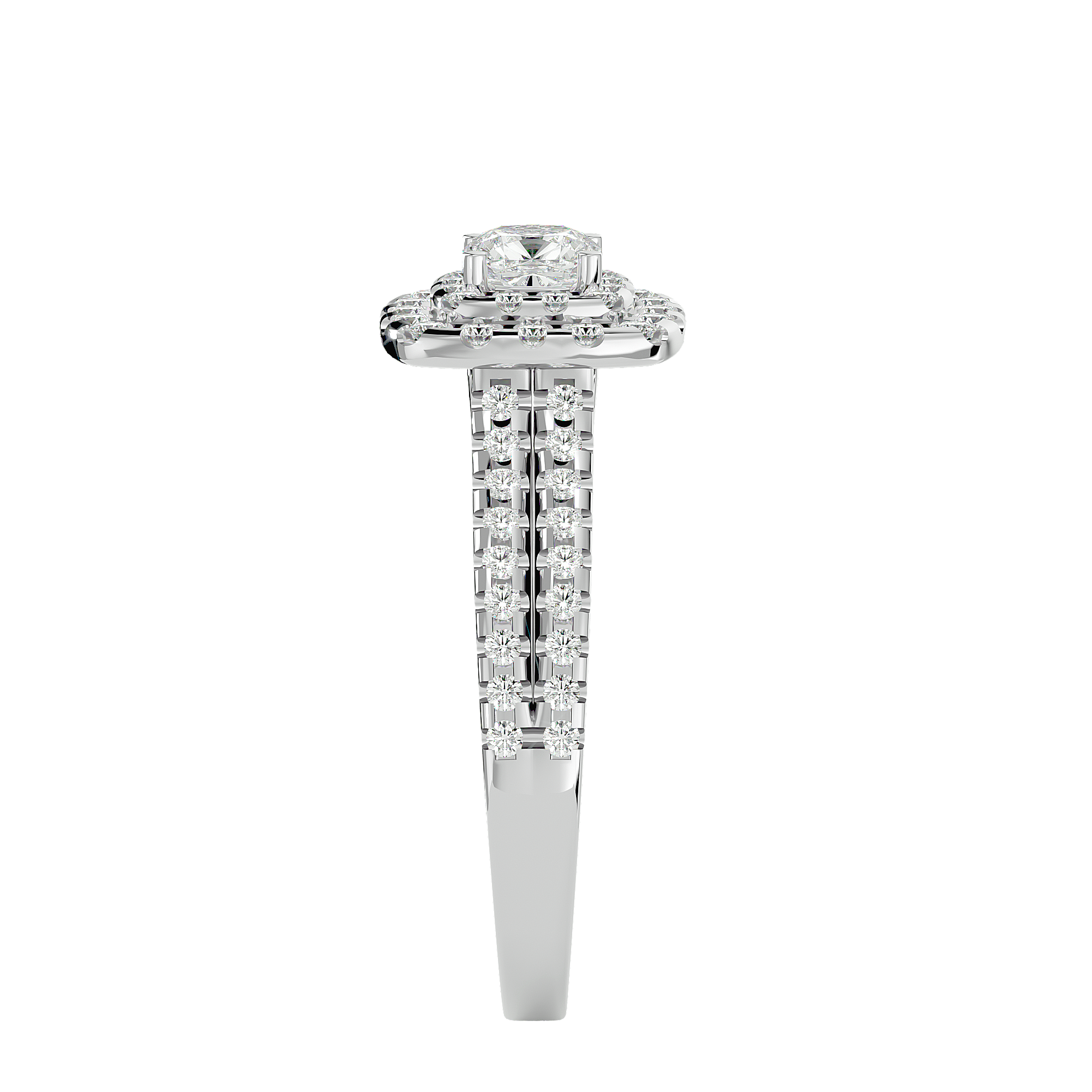 HOH Genevieve Diamond Halo Ring