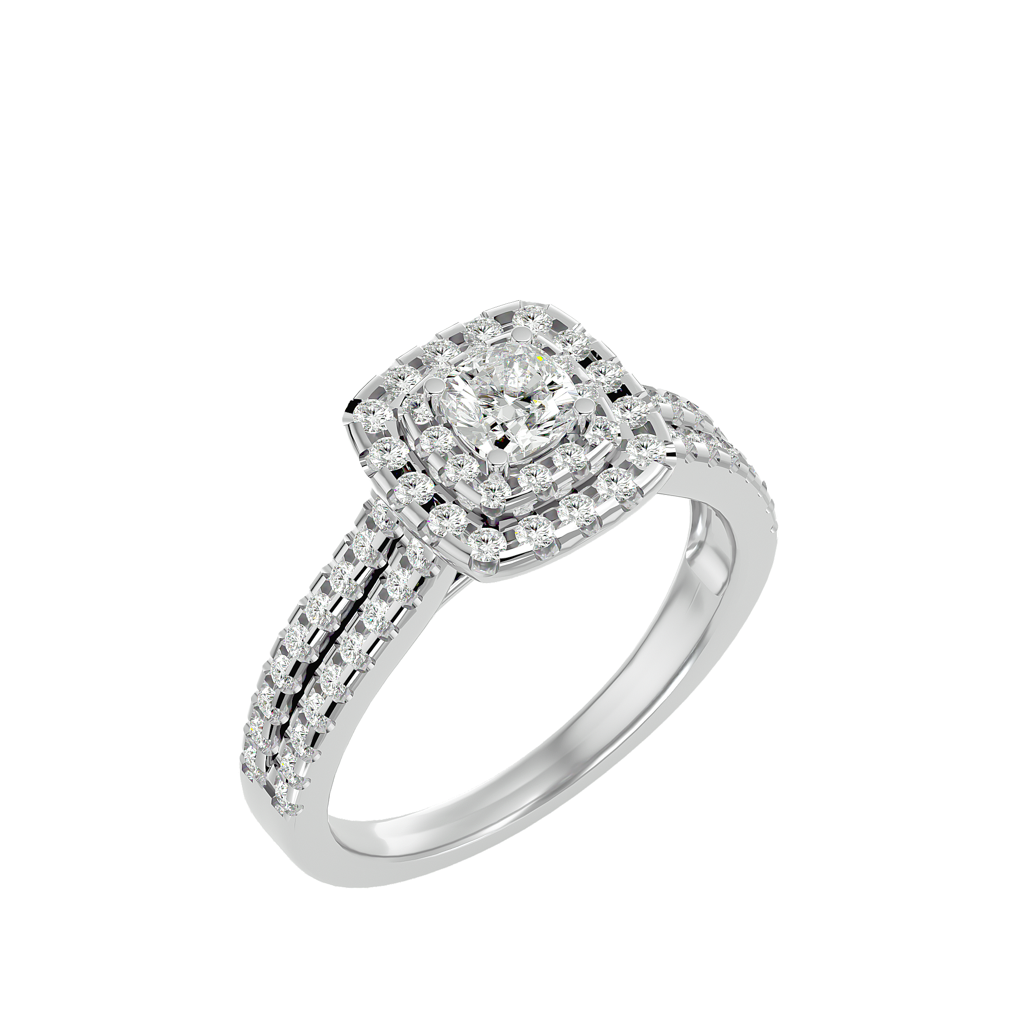 HOH Genevieve Diamond Halo Ring
