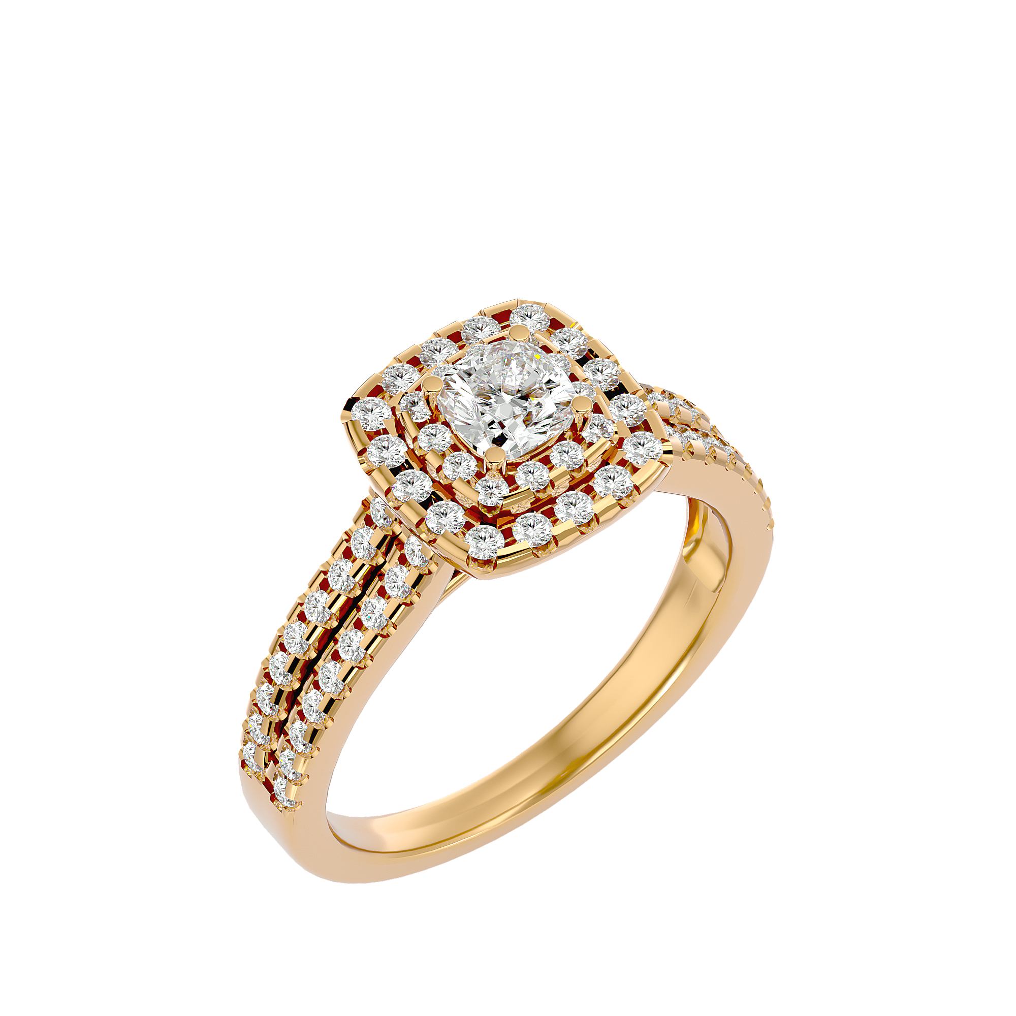 HOH Genevieve Diamond Halo Ring