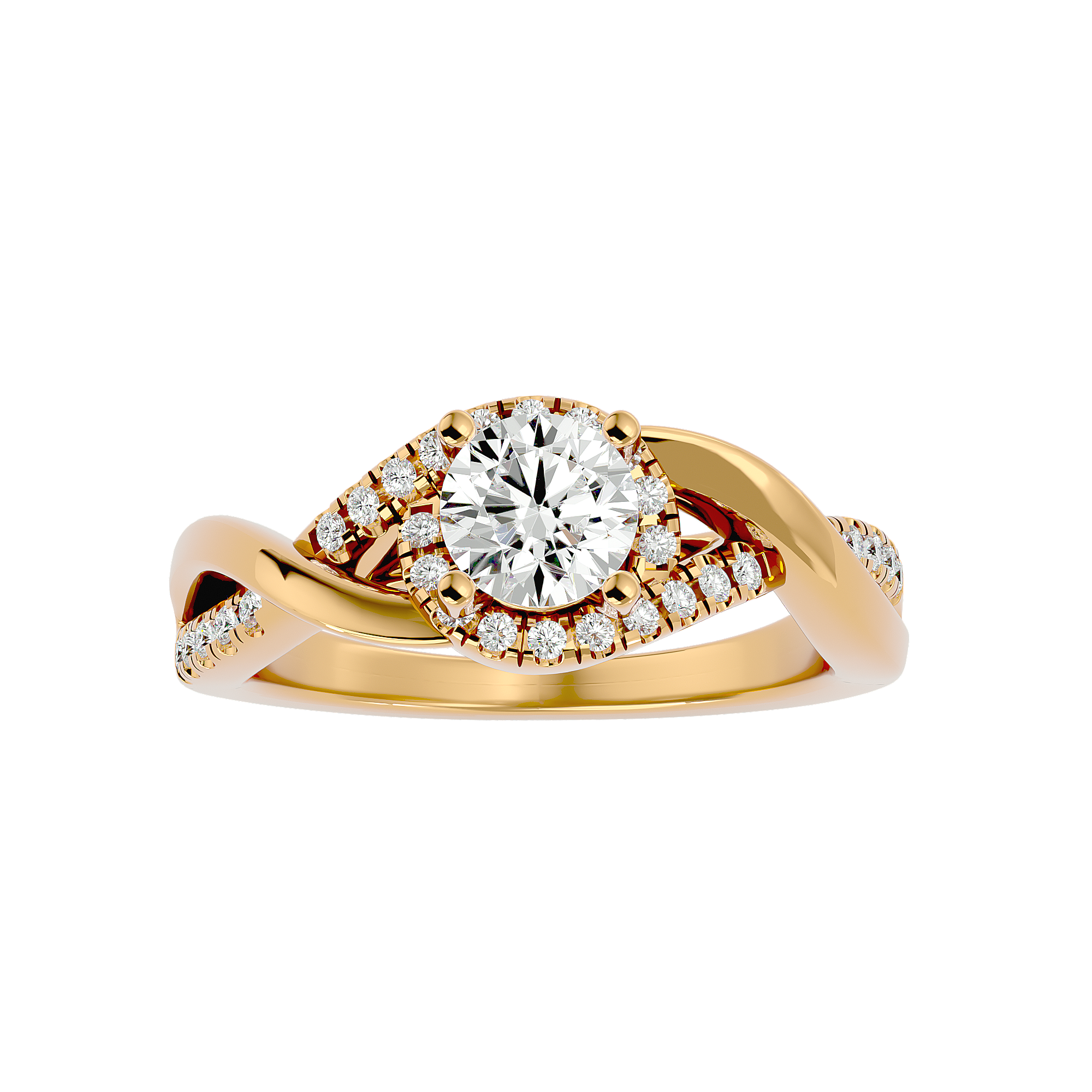 HOH Jacqueline Diamond Halo Ring
