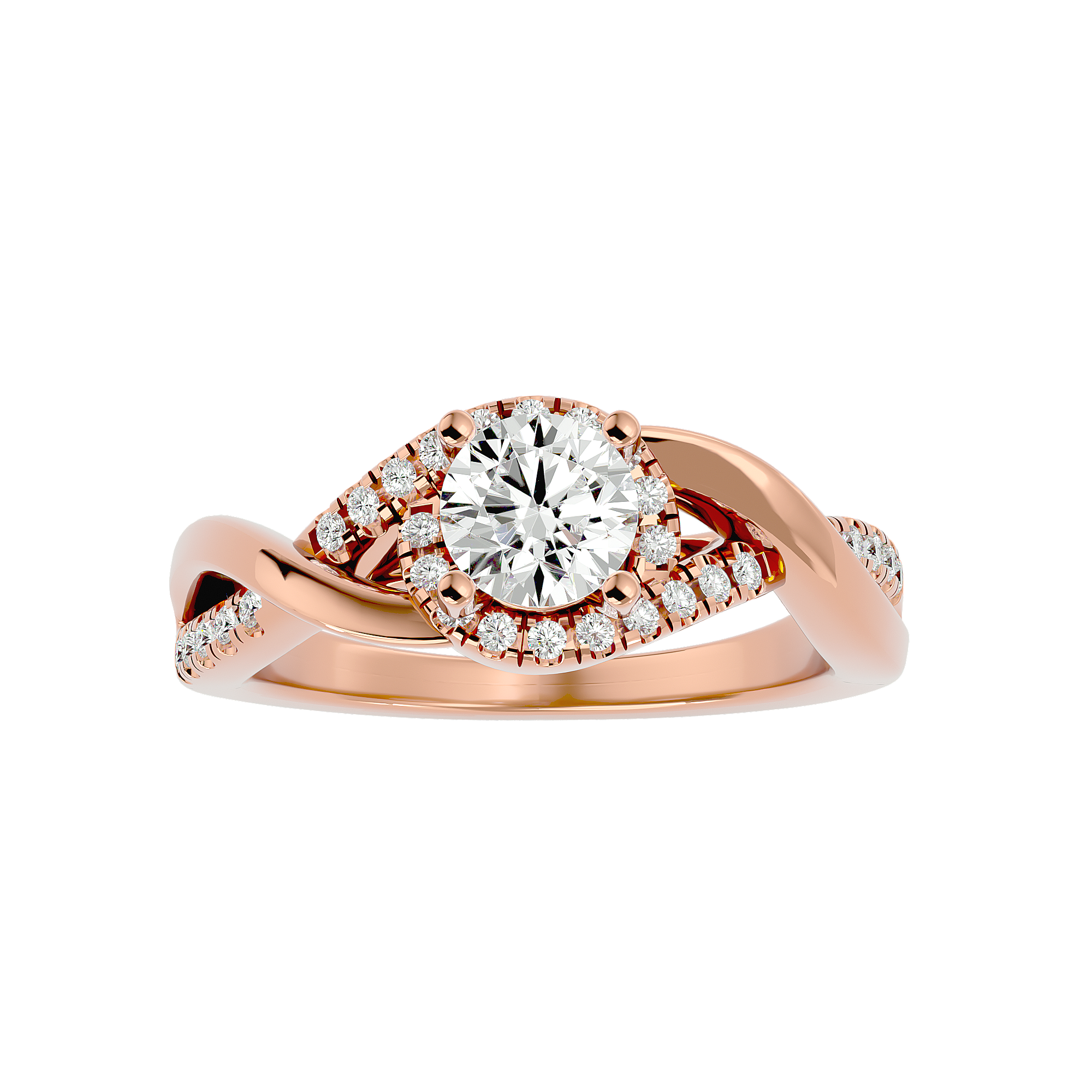 HOH Jacqueline Diamond Halo Ring