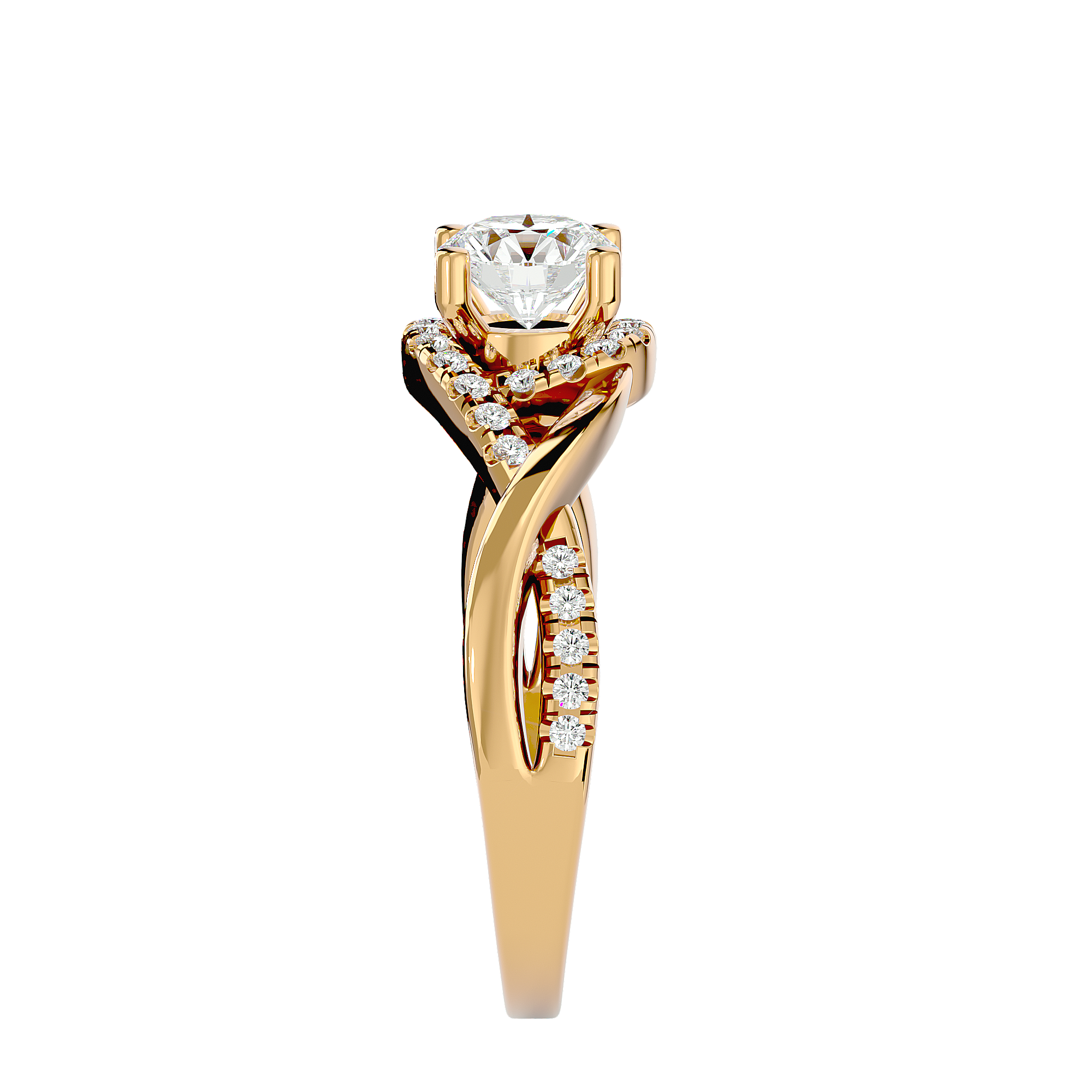 HOH Jacqueline Diamond Halo Ring