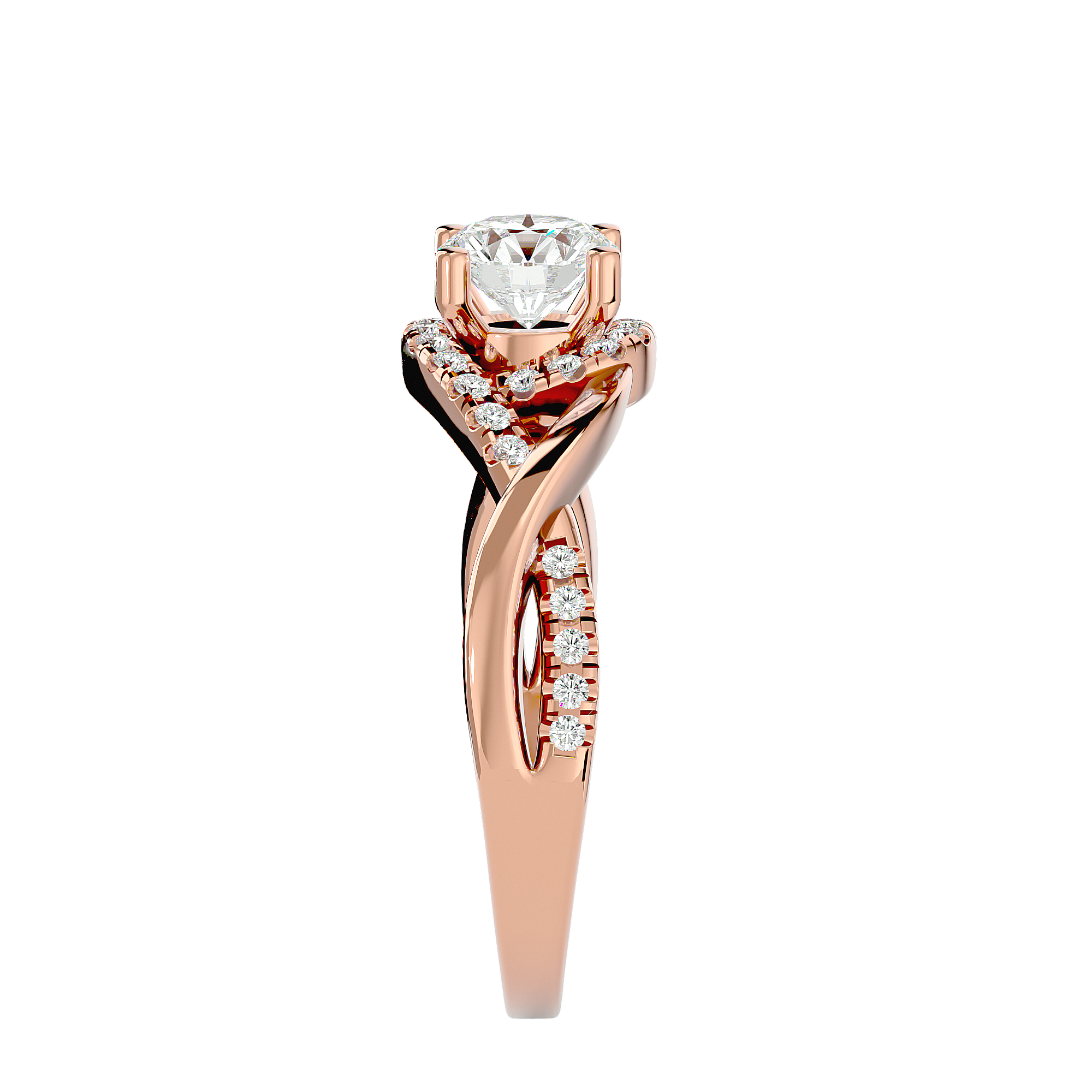HOH Jacqueline Diamond Halo Ring