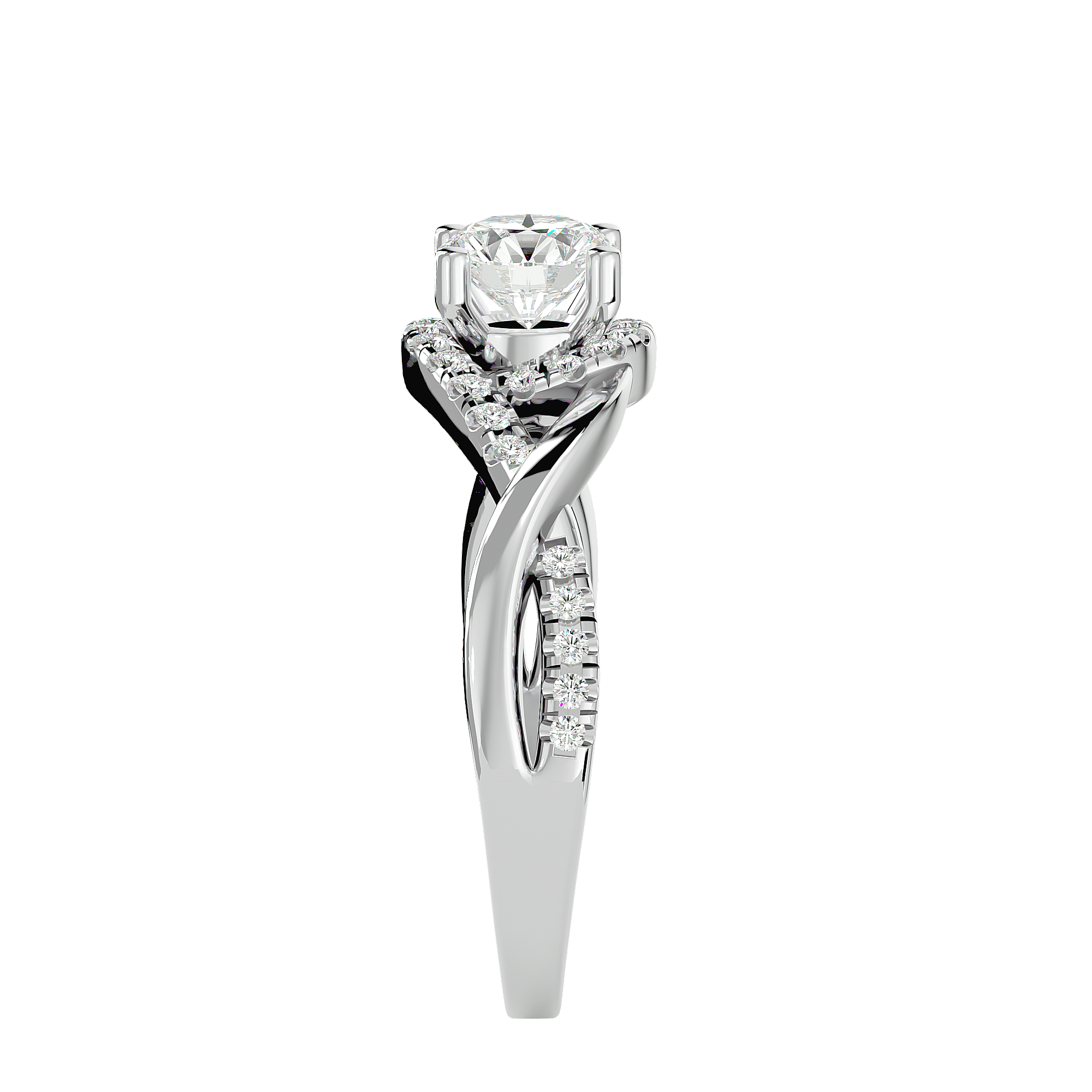 HOH Jacqueline Diamond Halo Ring