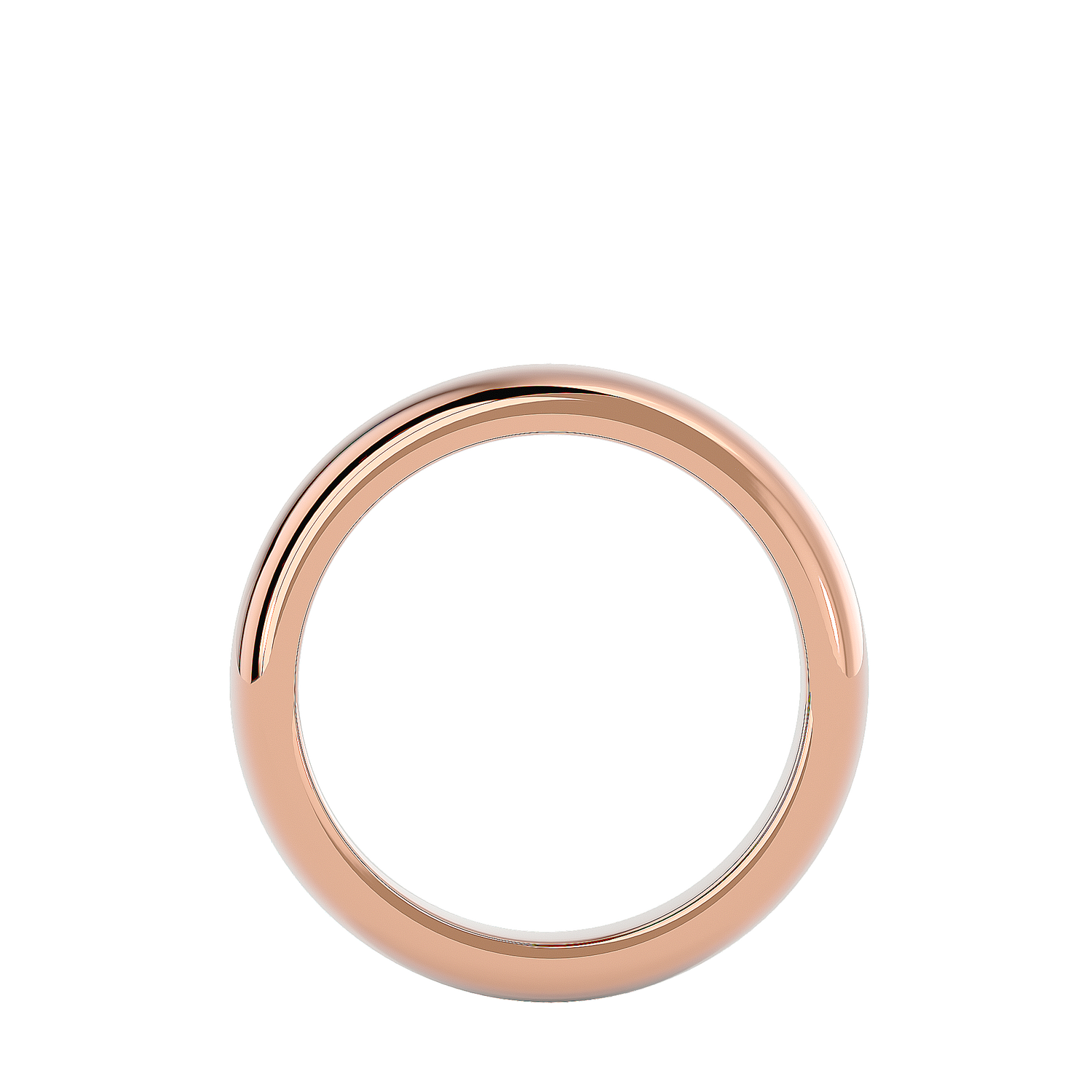 HOH Hanson Solid Gold  Mens Wedding Band