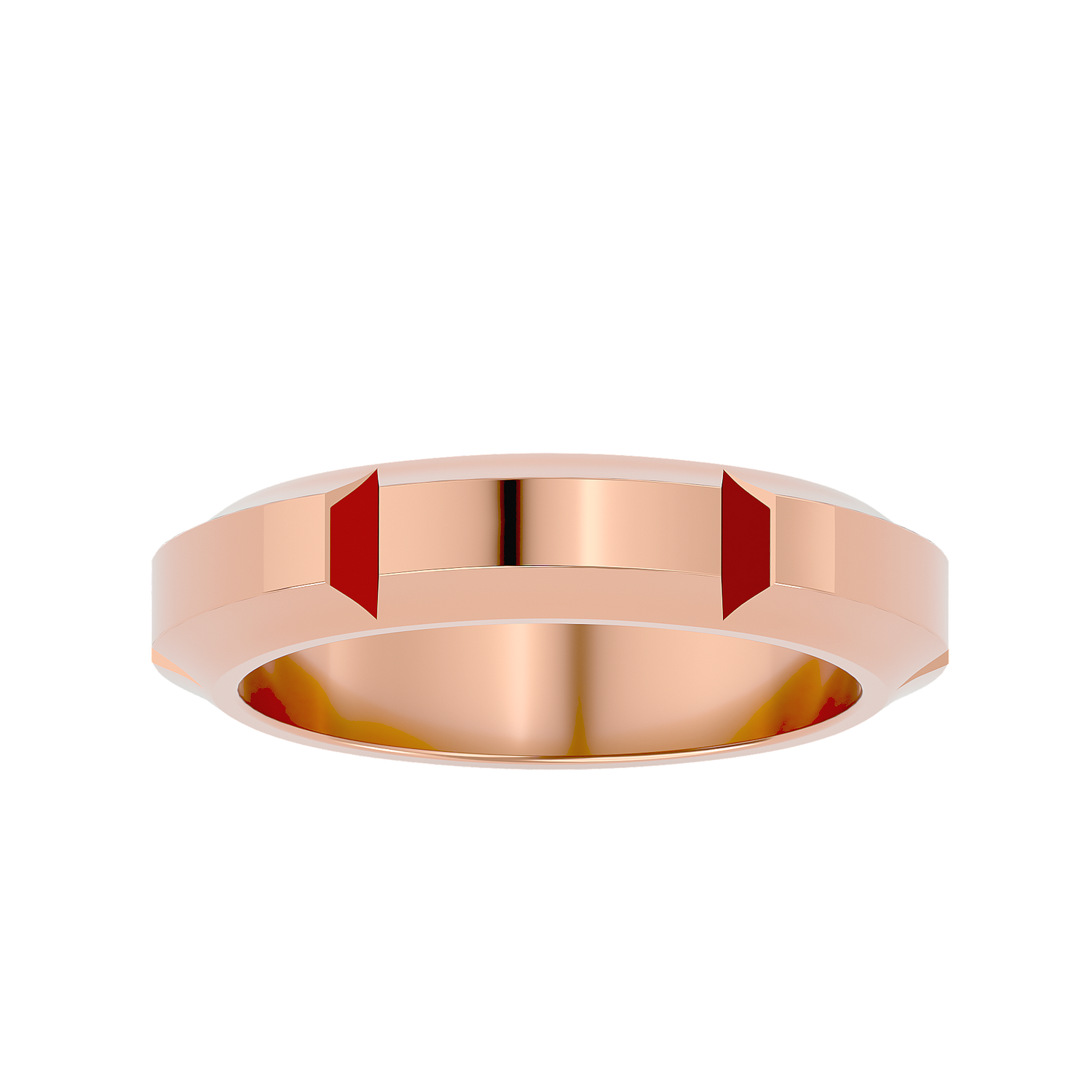 HOH Harris Solid Gold  Mens Wedding Band