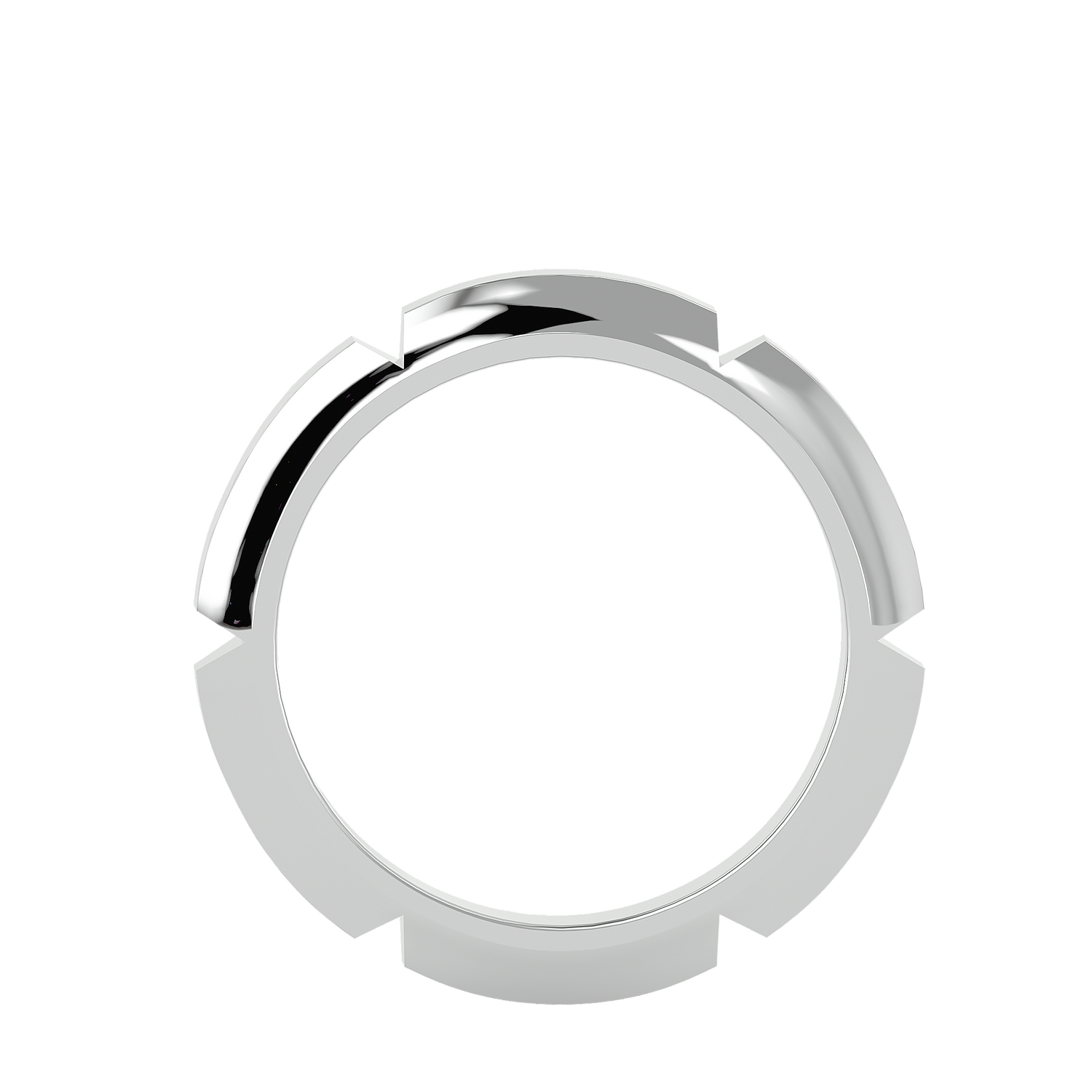 HOH Harris Solid Gold  Mens Wedding Band