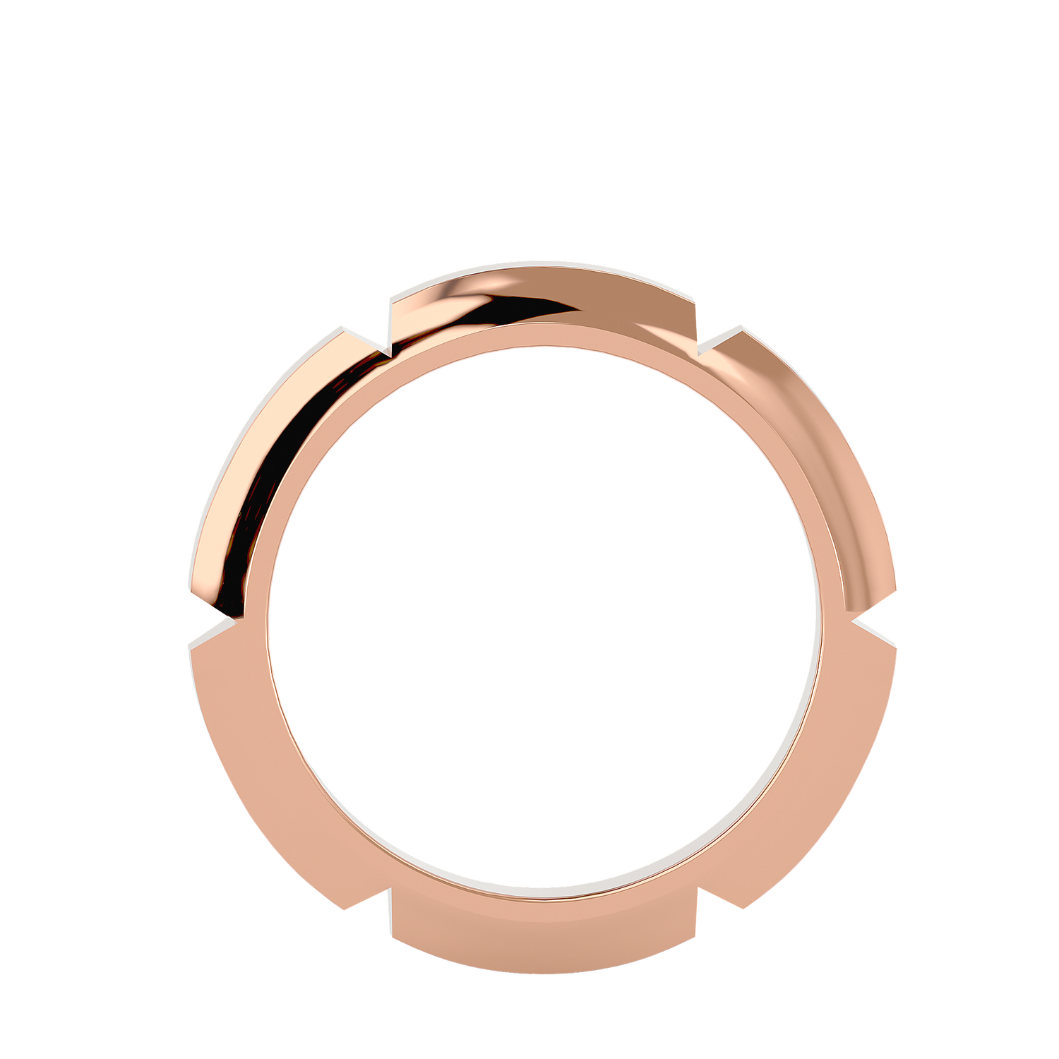 HOH Harris Solid Gold  Mens Wedding Band