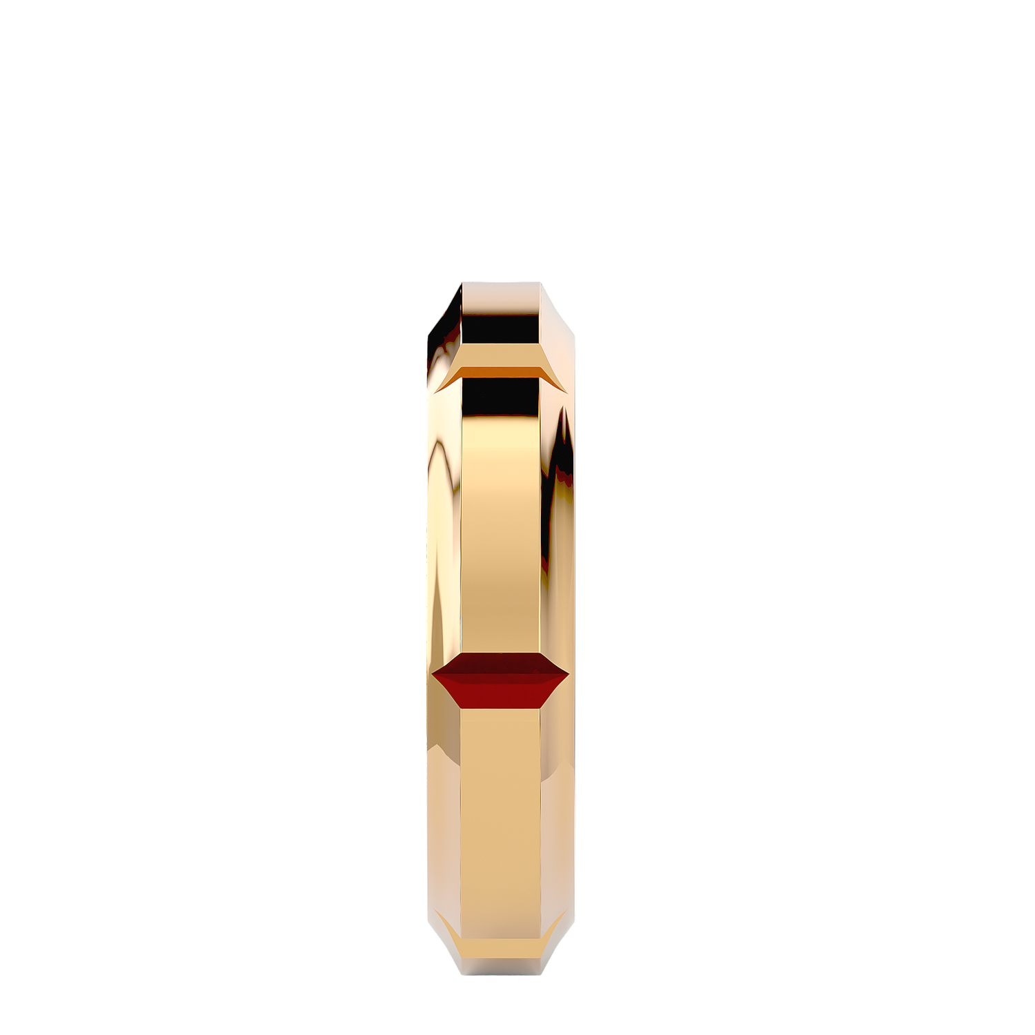 HOH Harris Solid Gold  Mens Wedding Band