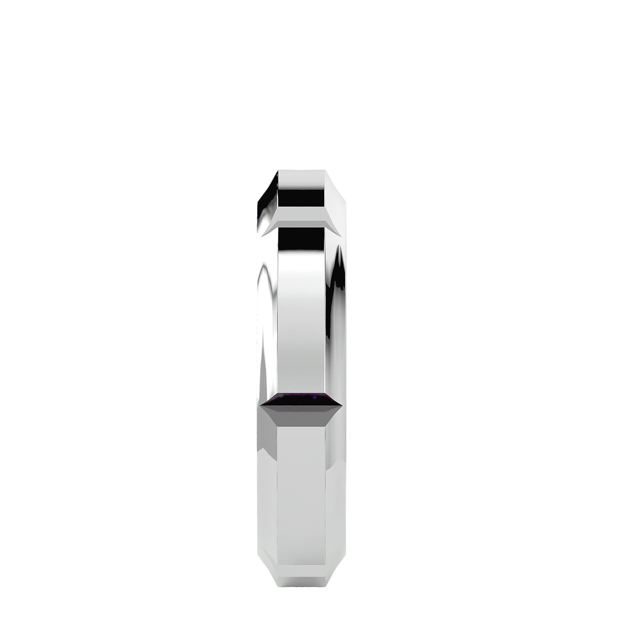 HOH Harris Solid Gold Mens Wedding Band