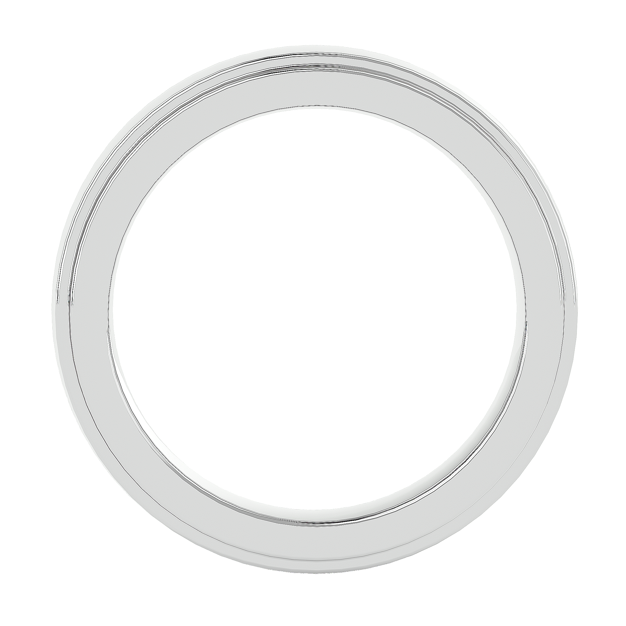 HOH Hugo Solid Gold Mens Wedding Band