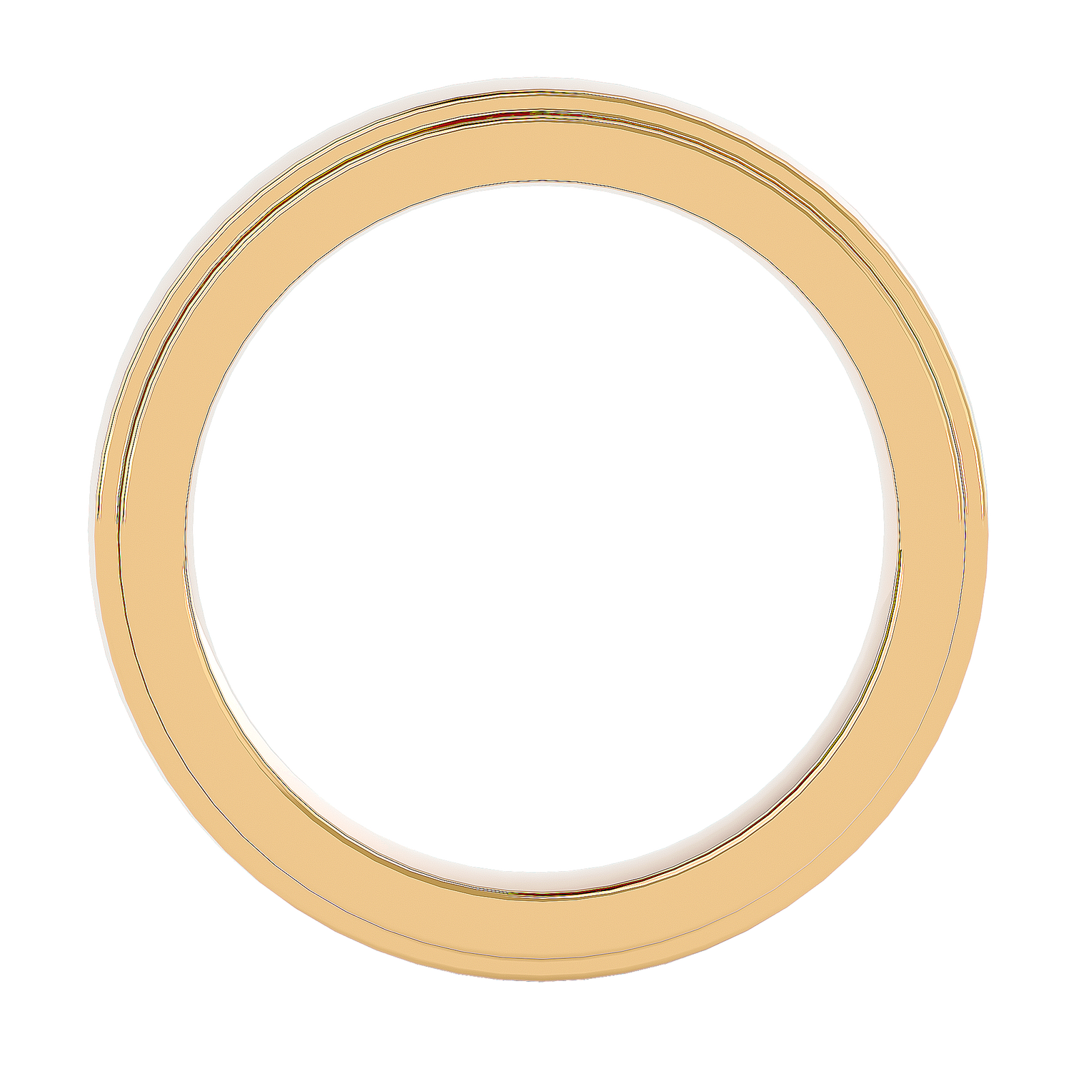 HOH Hugo Solid Gold  Mens Wedding Band