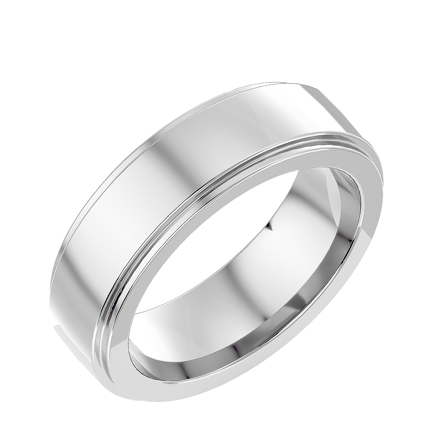HOH Hugo Solid Gold  Mens Wedding Band