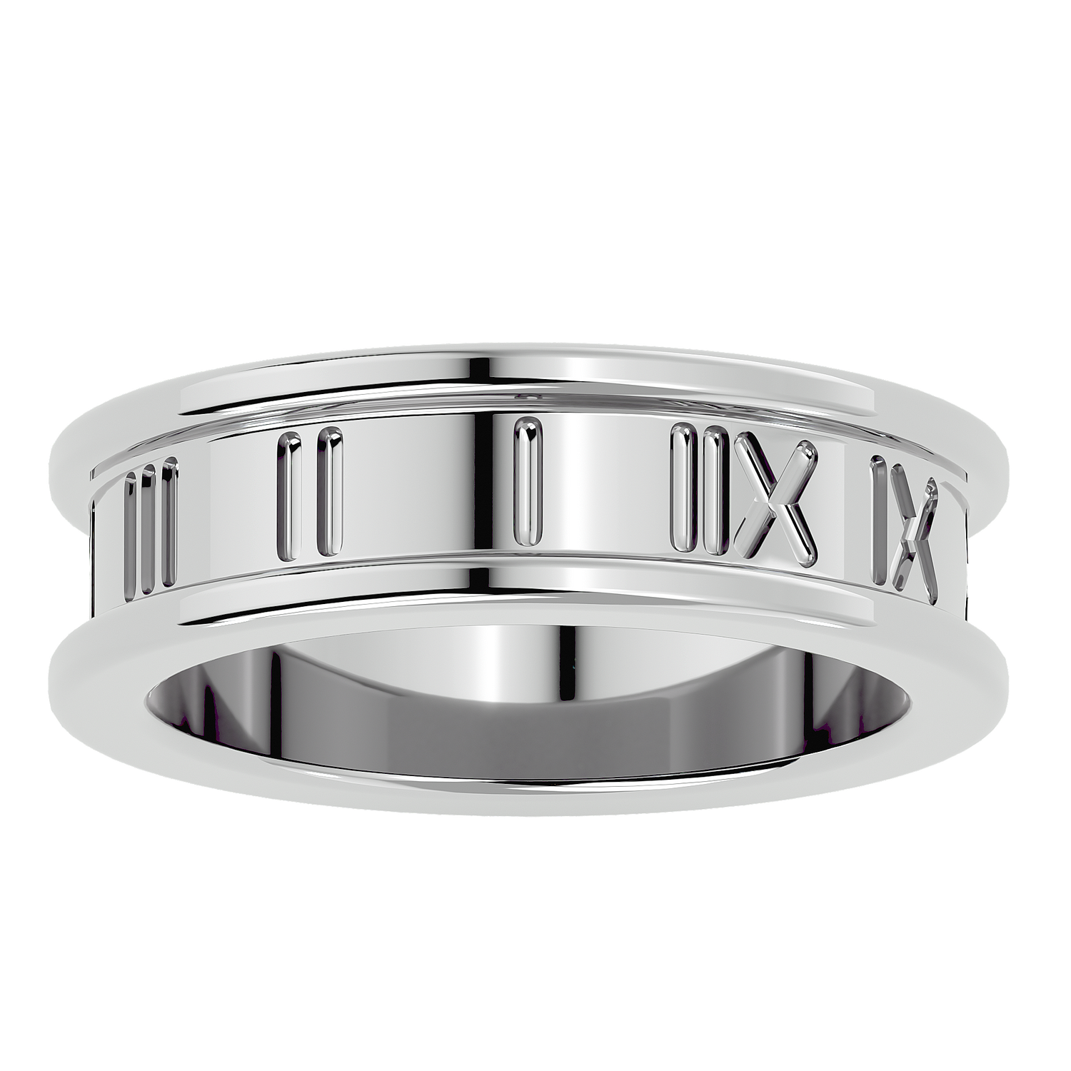 HOH Elias Solid Gold  Mens Wedding Band