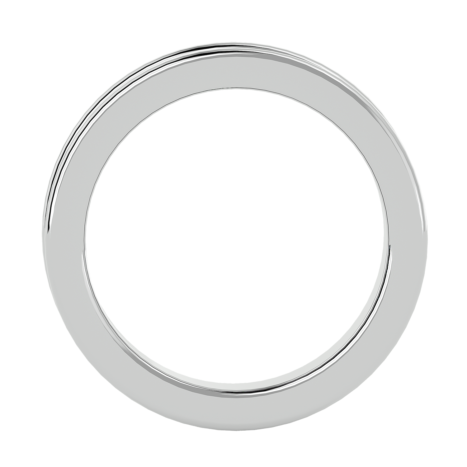 HOH Elias Solid Gold  Mens Wedding Band